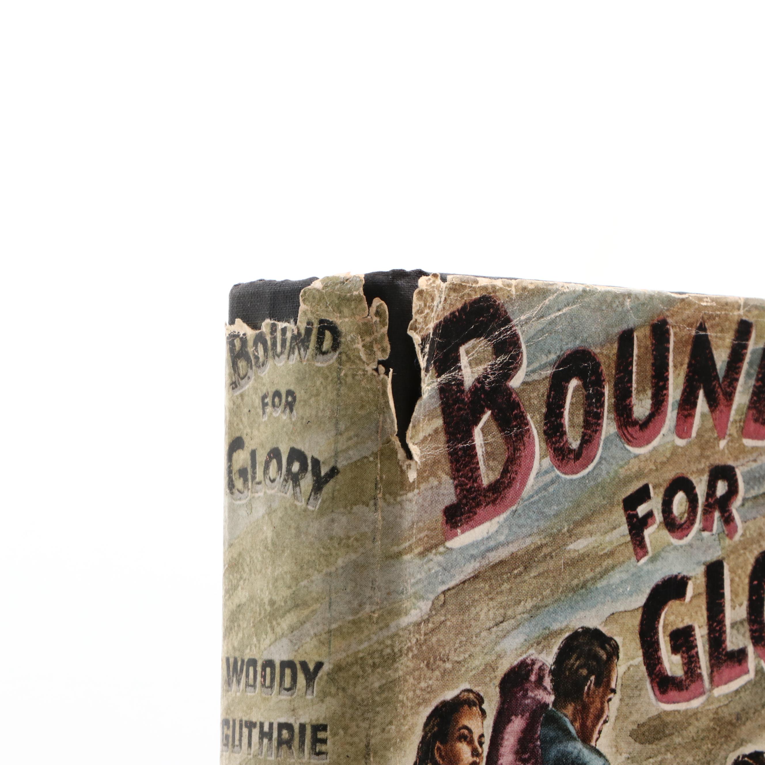 First Edition "Bound for Glory" by Woody Guthrie, 1943
