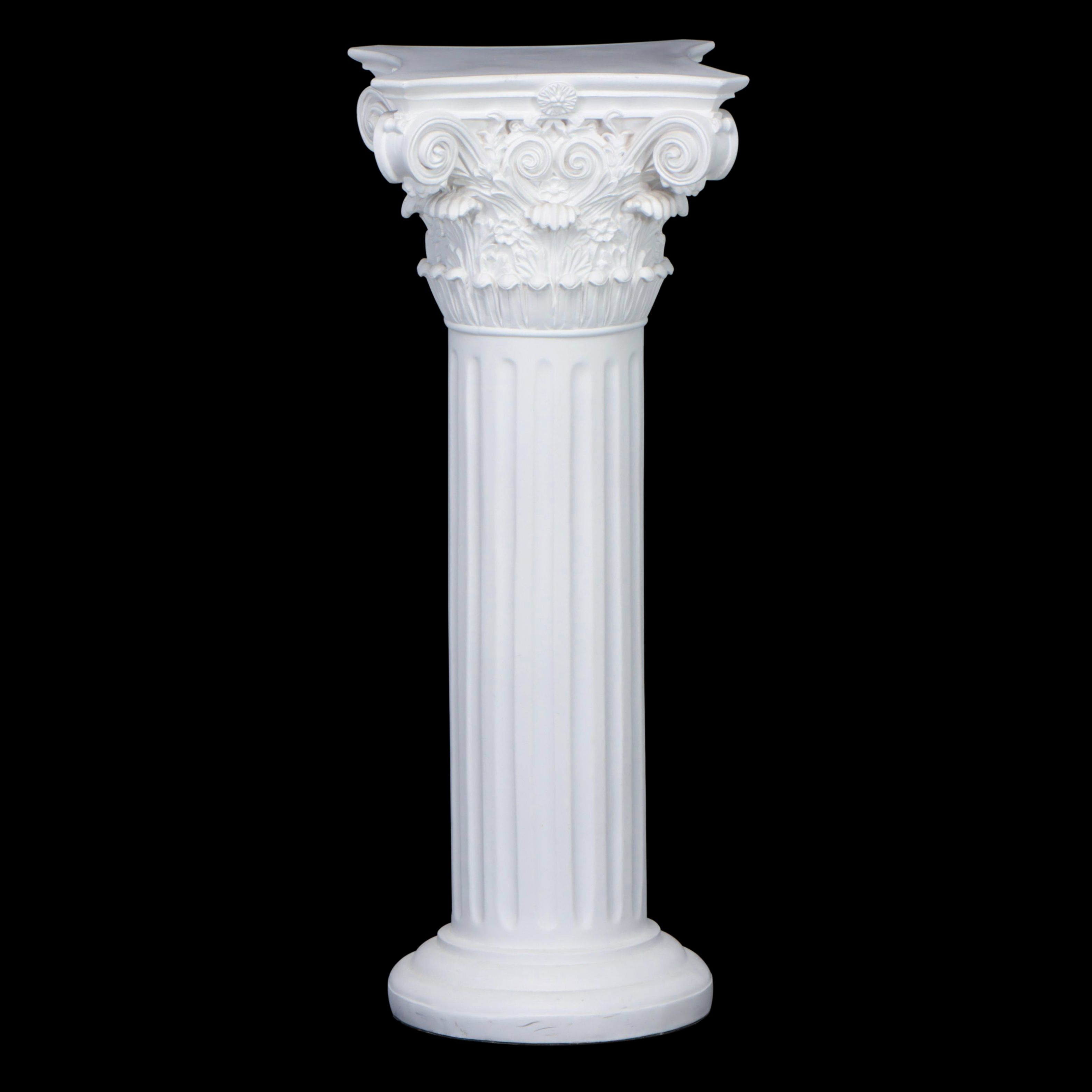 Neoclassical Style Resin Pillar