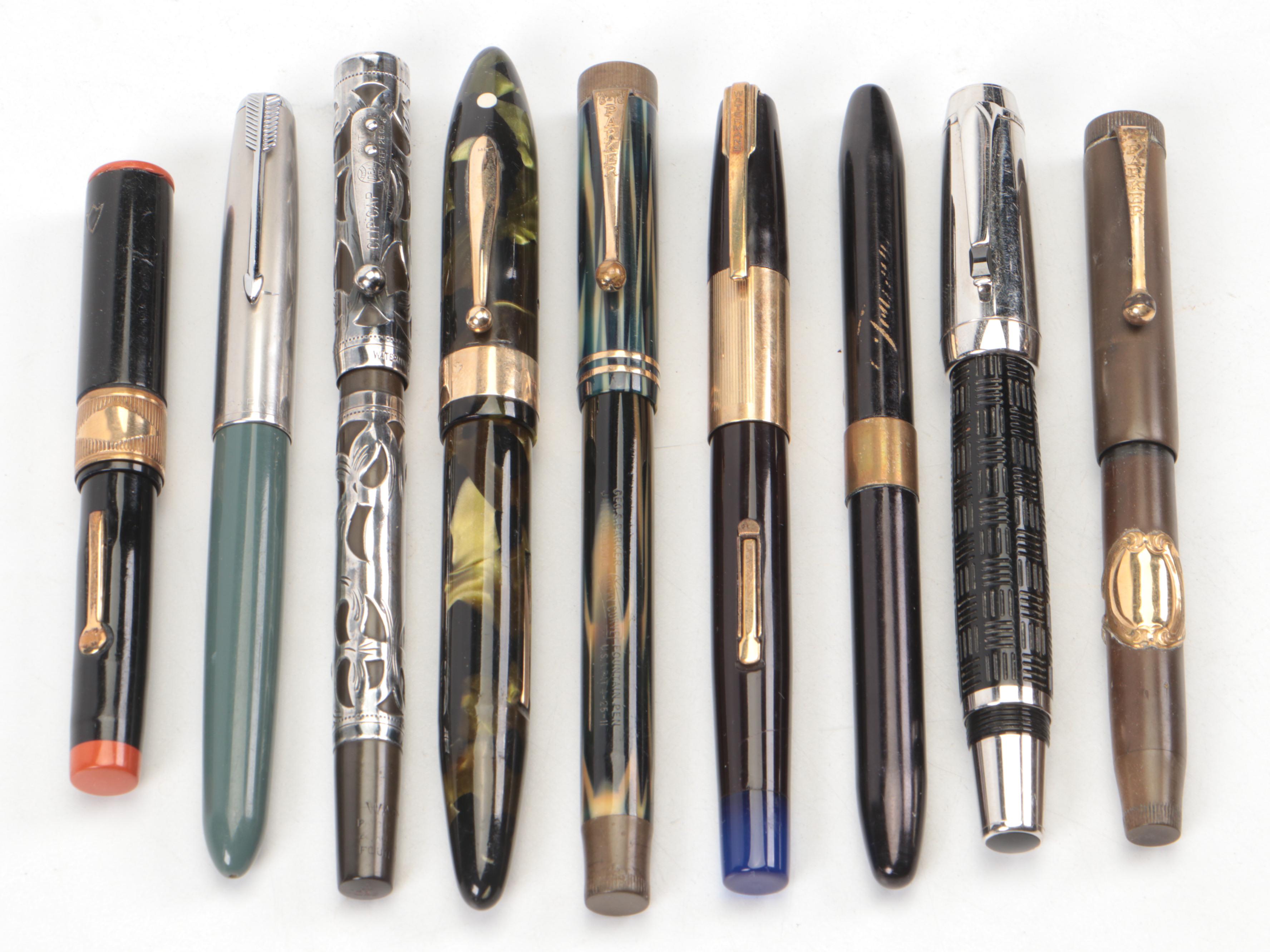 Montblanc "Boheme" Ballpoint Pen with Waterman and More Fountain Pens