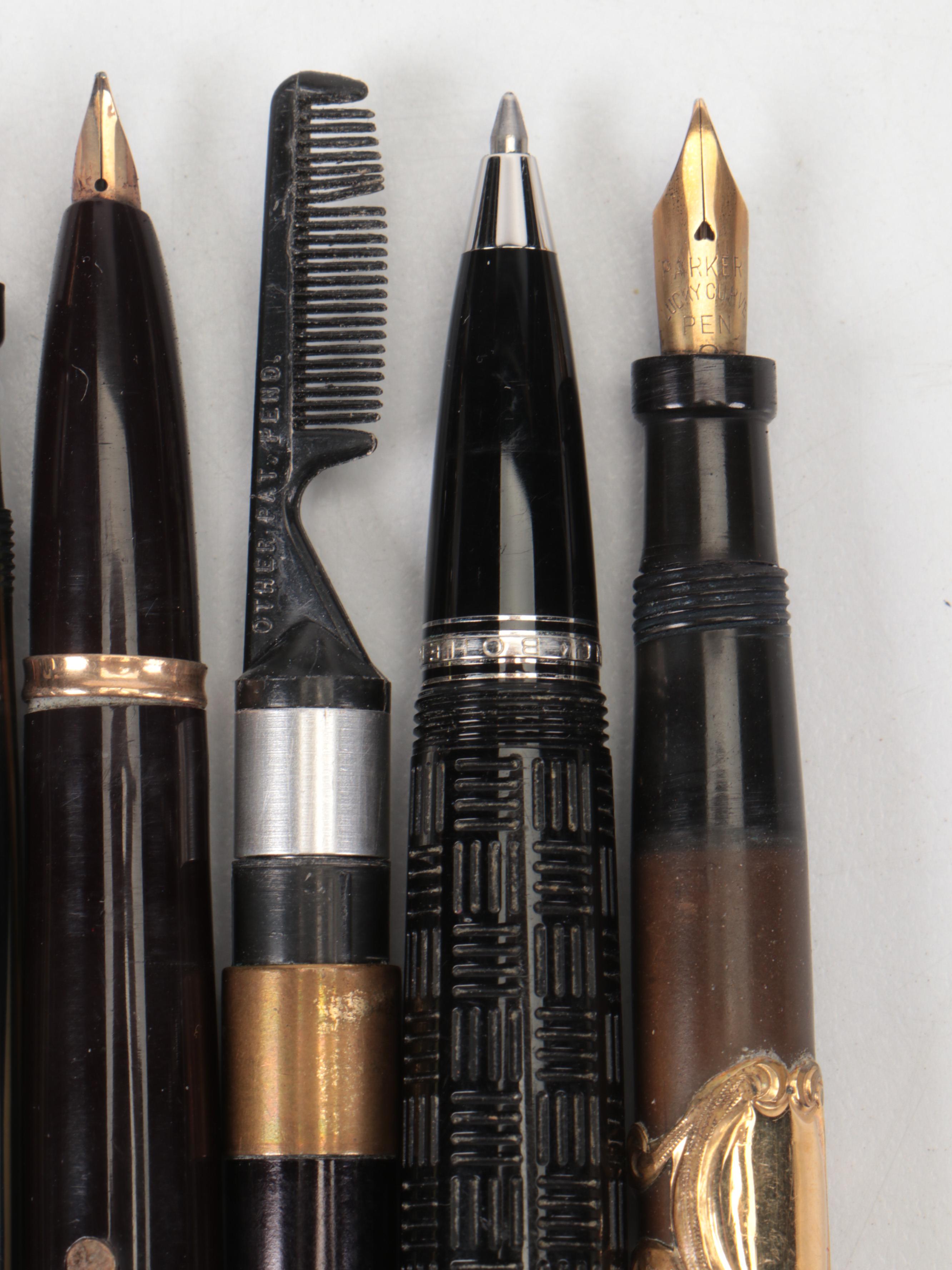 Montblanc "Boheme" Ballpoint Pen with Waterman and More Fountain Pens