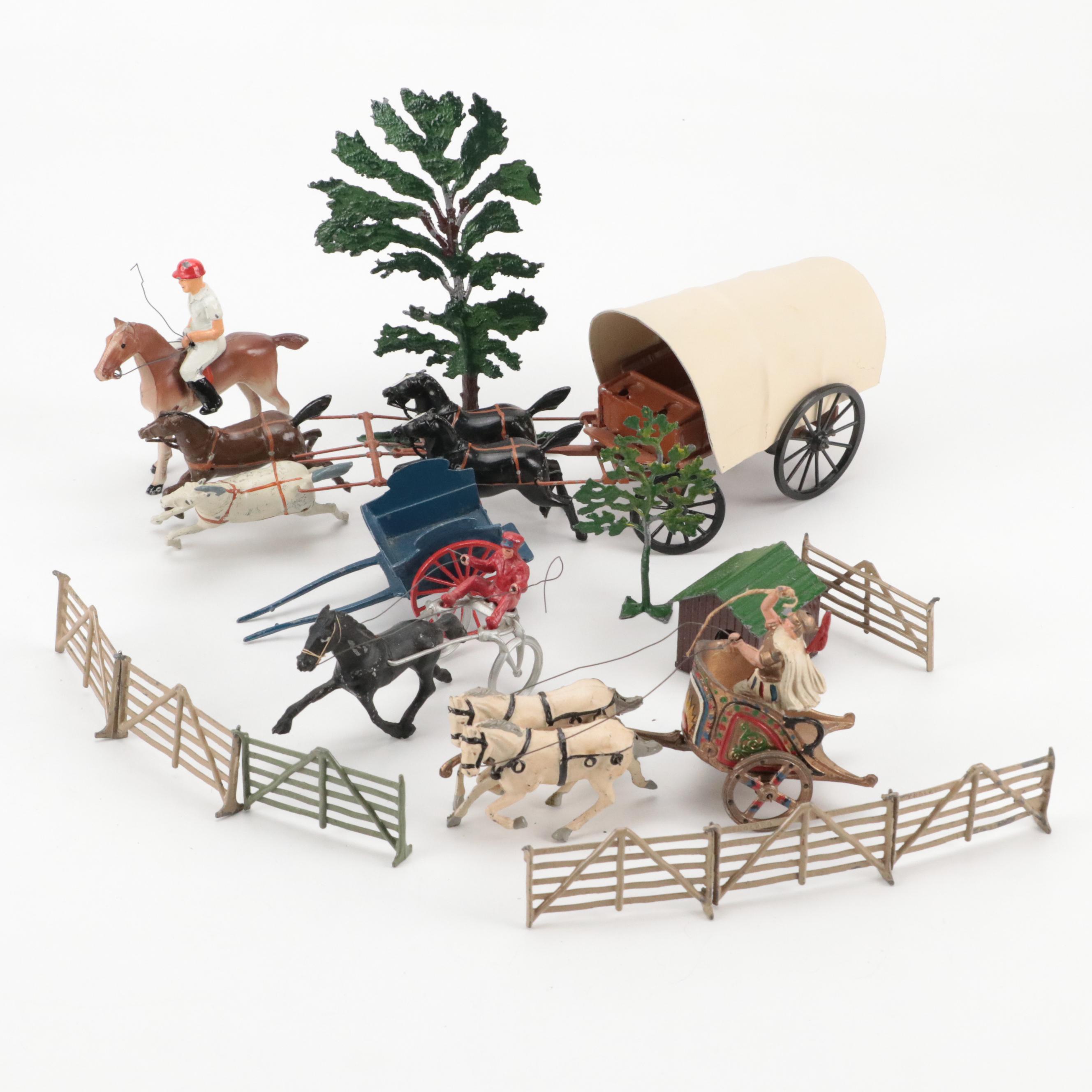 Johillco, Britain's Ltd and Other Lead Horses, Chariots, Wagons and Riders