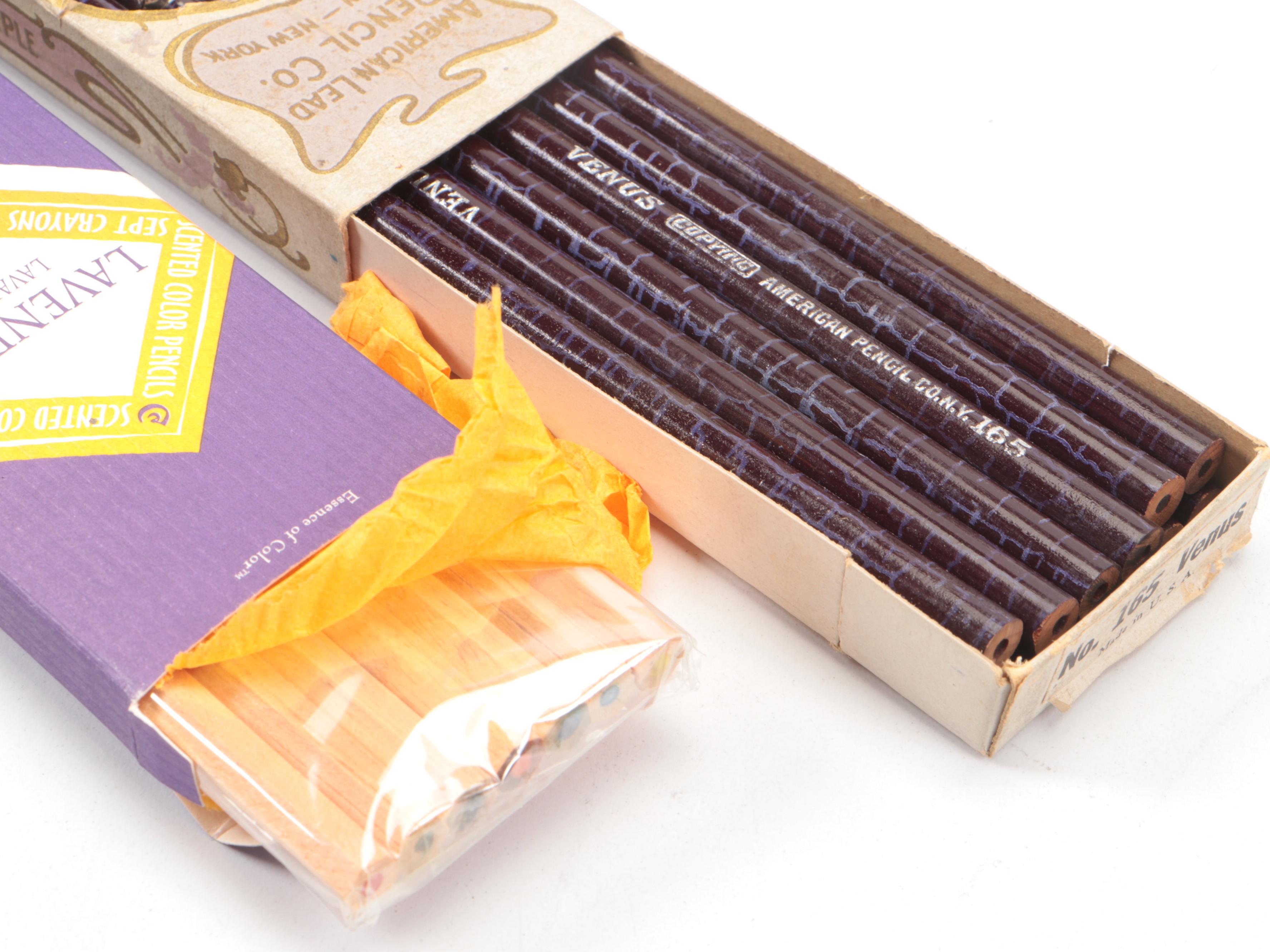 Eberhard Faber "Mongol" Water Soluble Colored Pencils with Other Colored Pencils