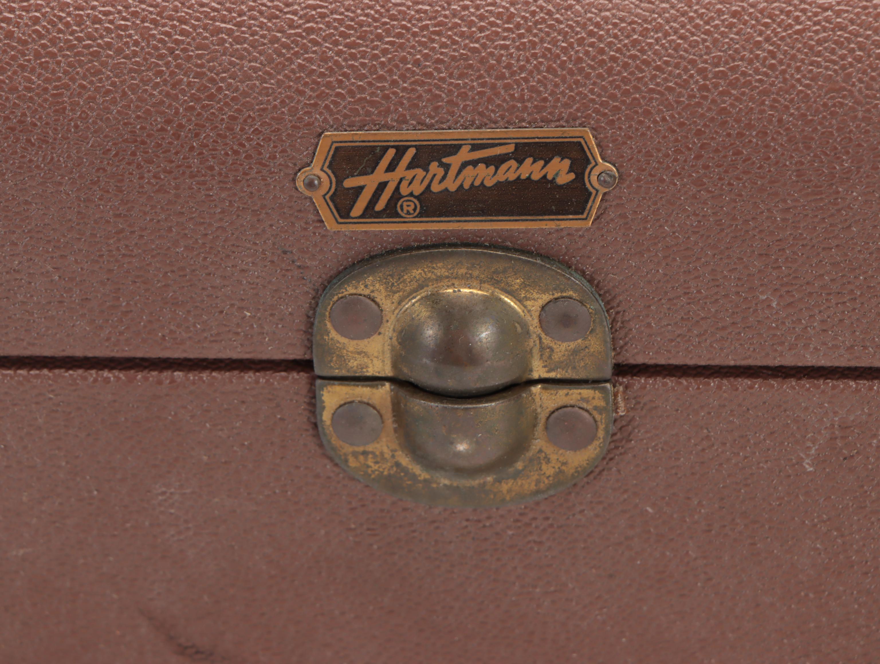 Hartmann Hardside Suitcase with Samsonite Streamlite and Other Train Cases