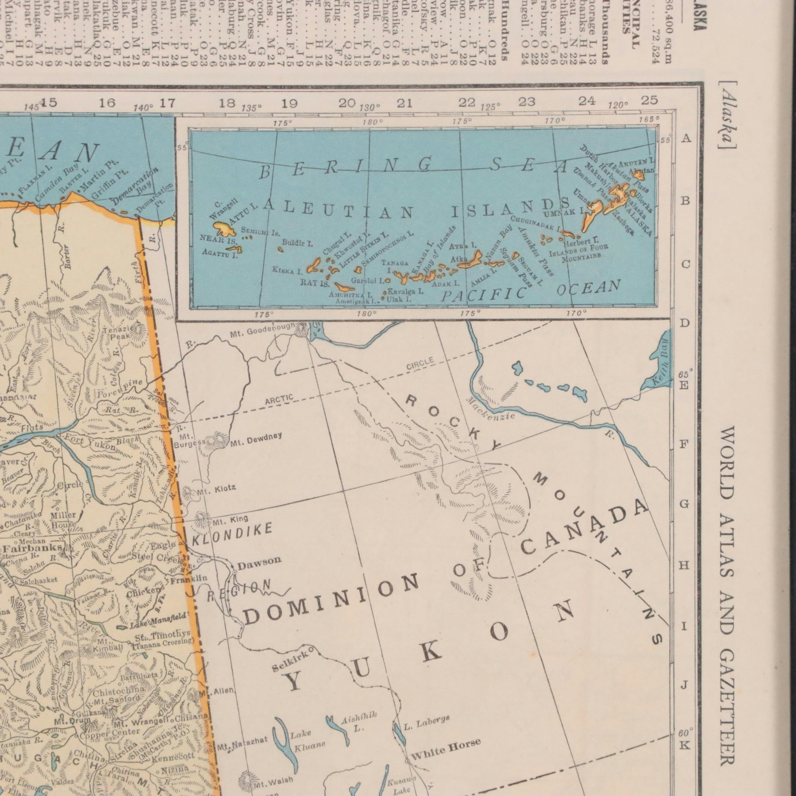 Rand McNally & Company Maps of Texas, North Carolina and Alaska