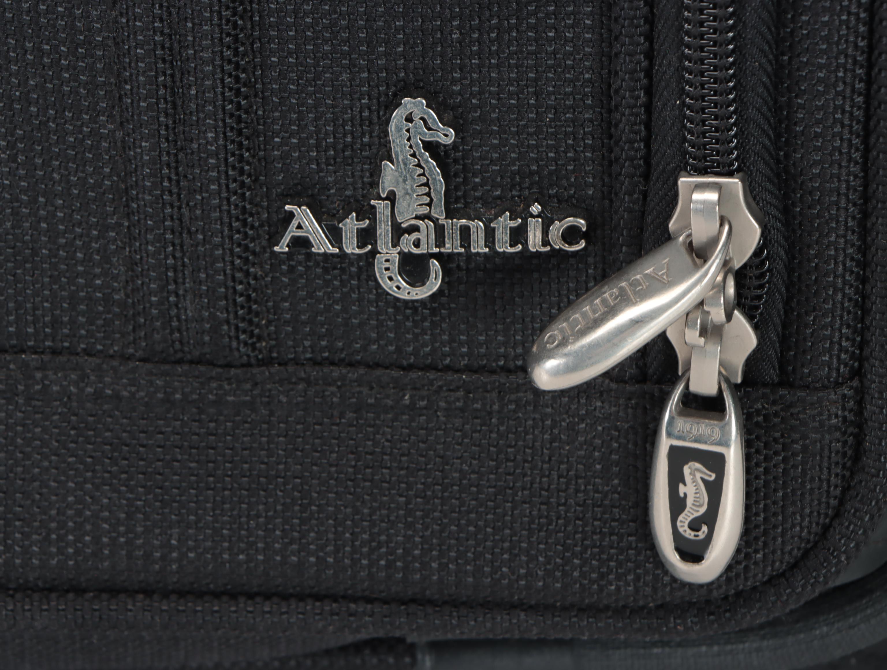 Orvis Olive Green Canvas 22" Suitcase, Atlantic Black 20" Rolling Luggage