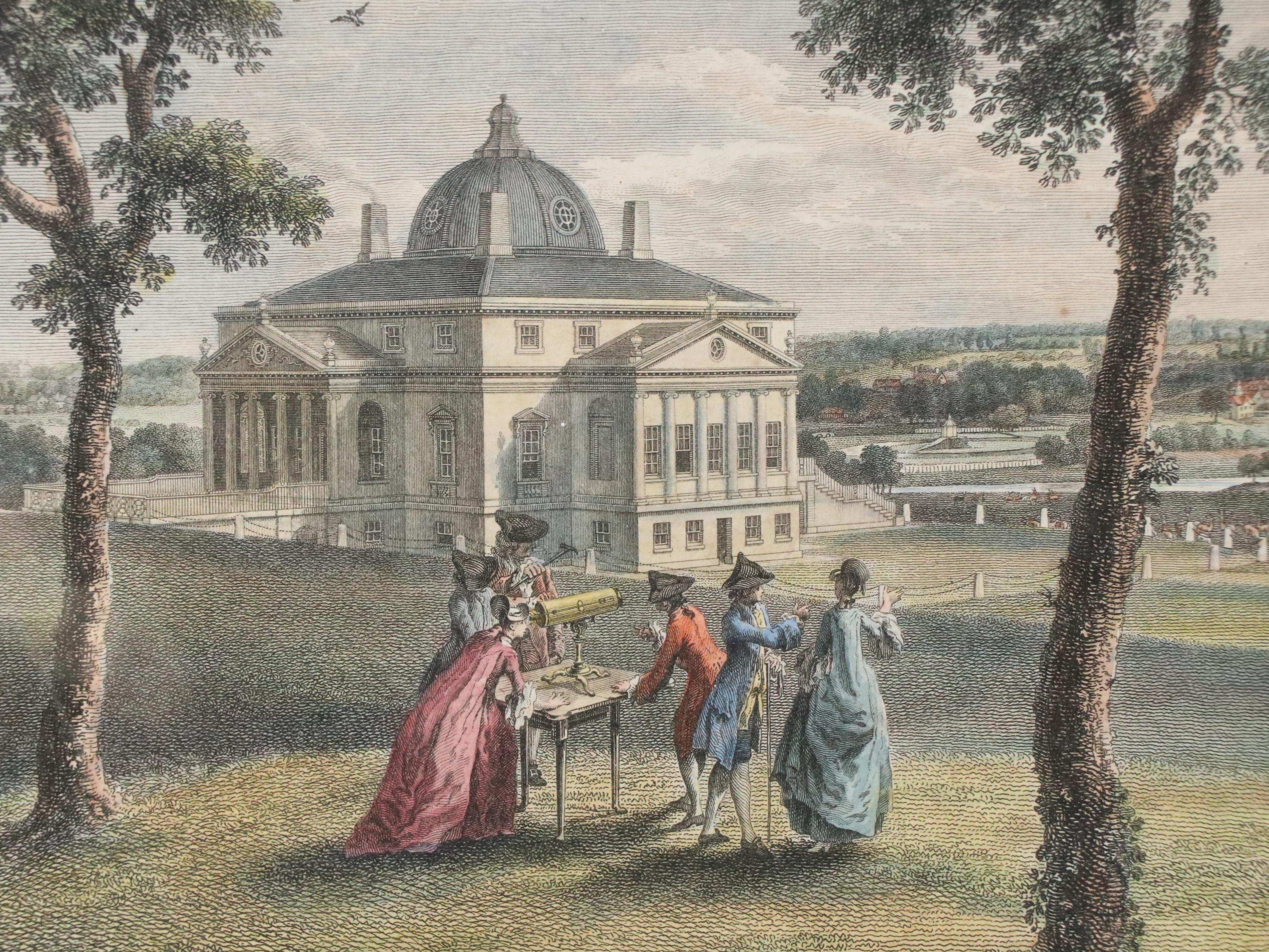 William Woollett Engraving "A View of Foots Cray Place in Kent"