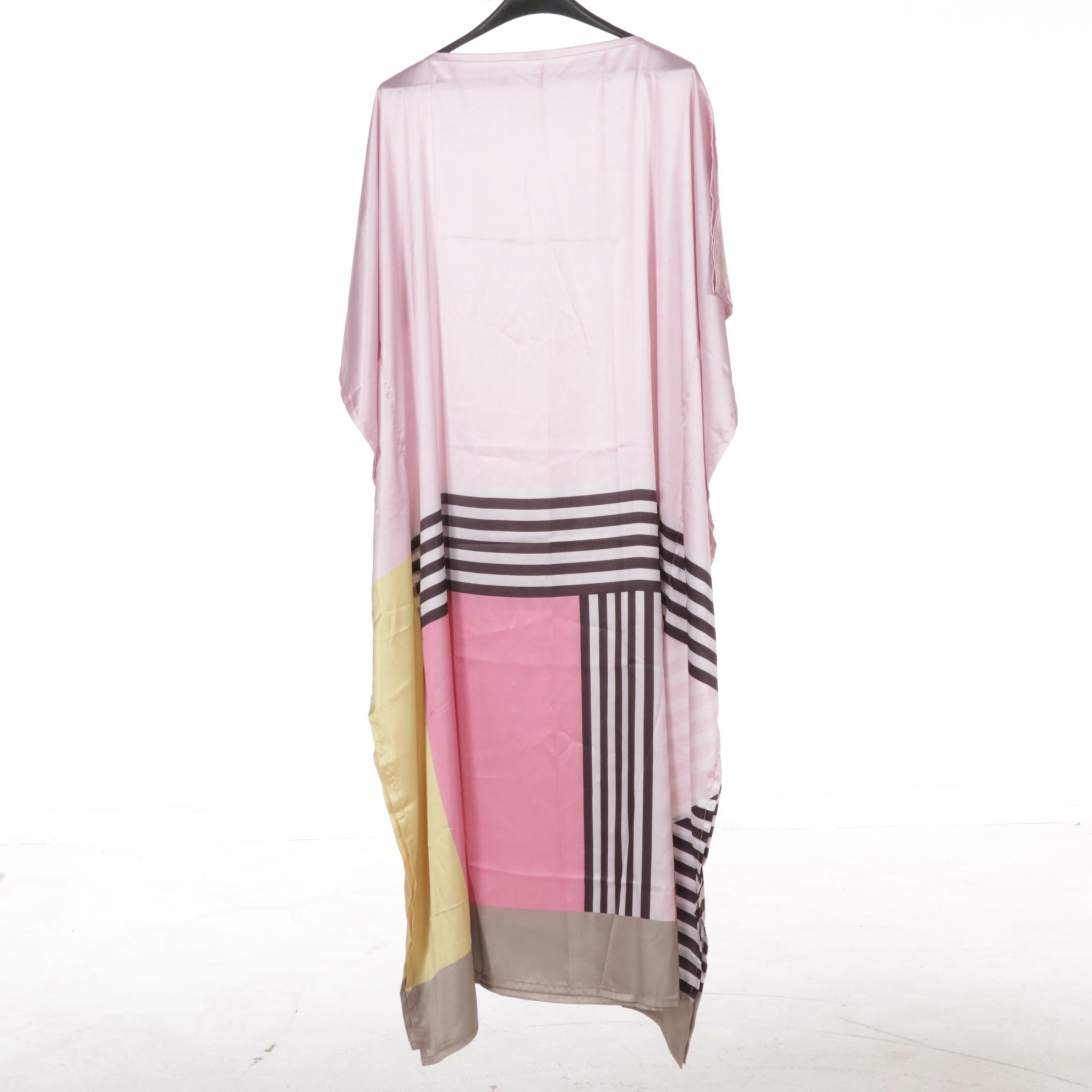 Multicolored Silky Caftans