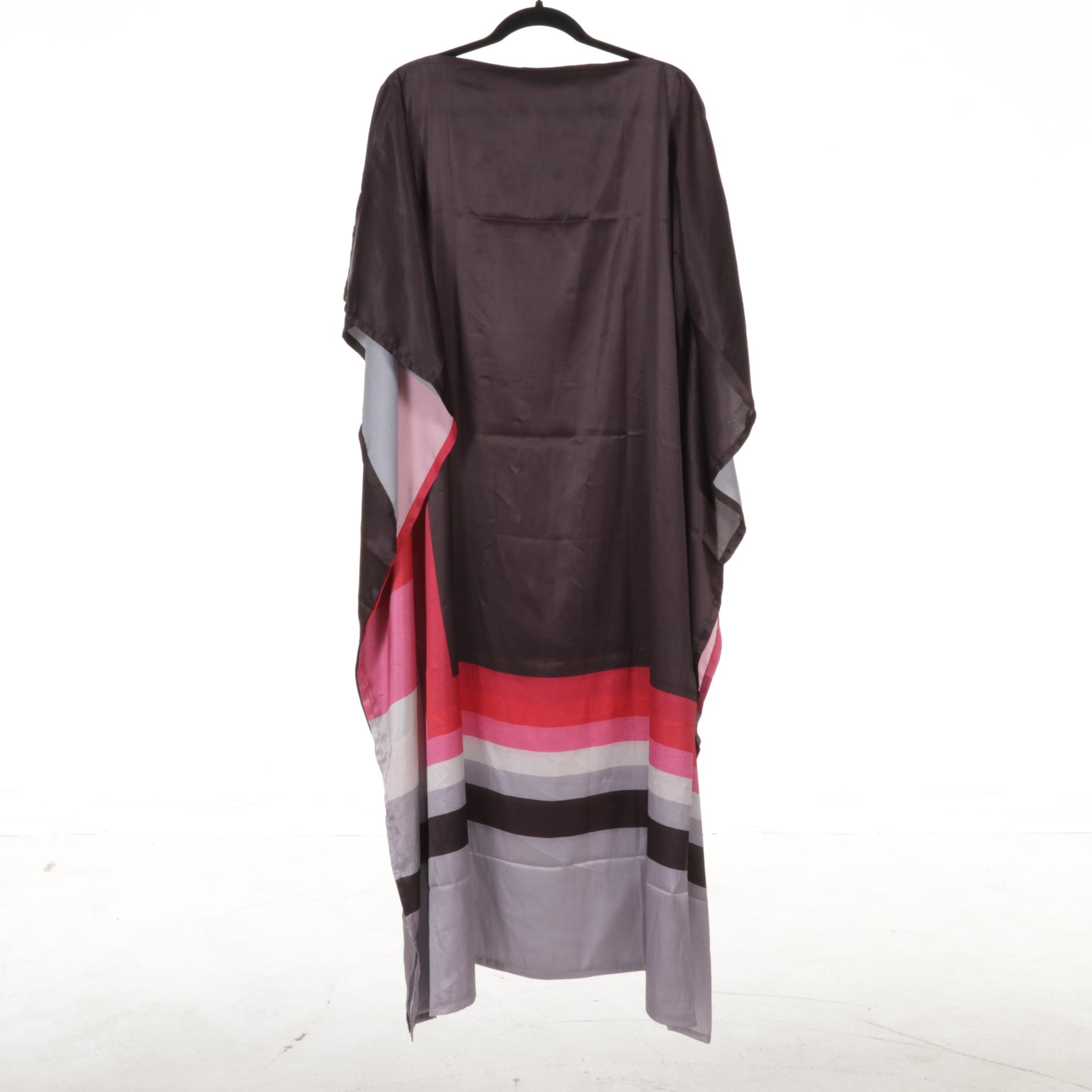 Multicolored Silky Caftans
