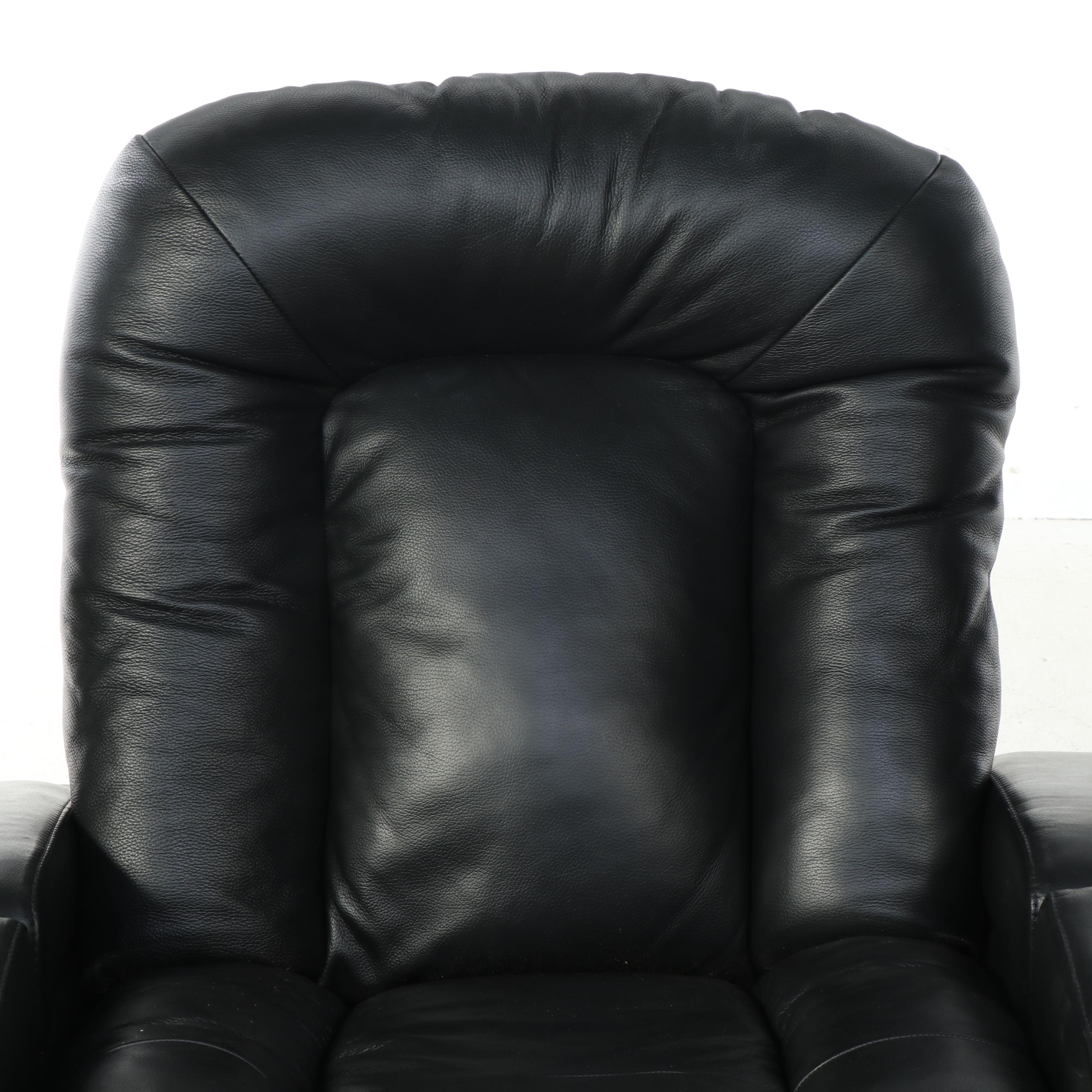 Palliser Leather Four-Seat Home Theater Power Recliners