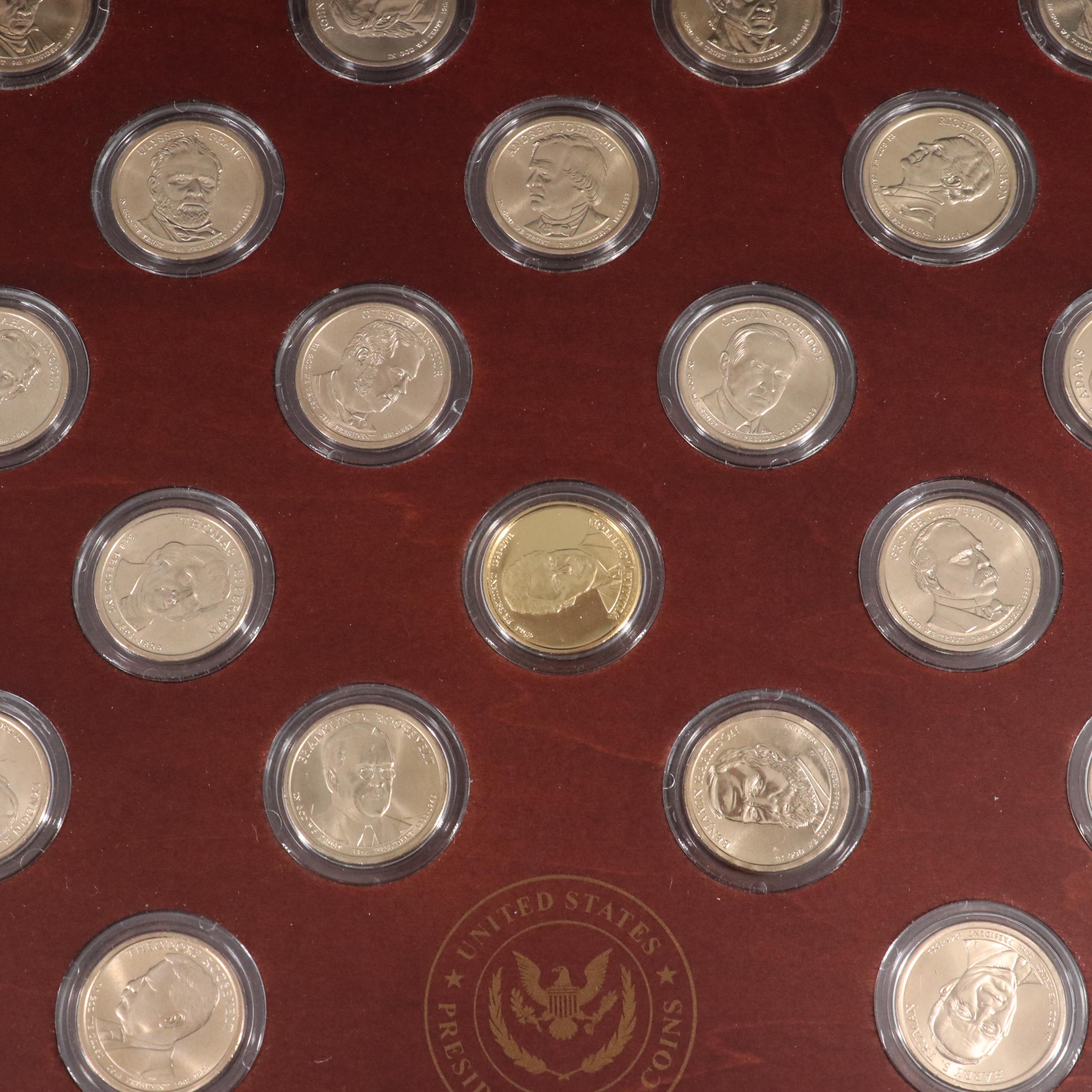Massive Collection of Uncirculated U.S. Presidential Dollars
