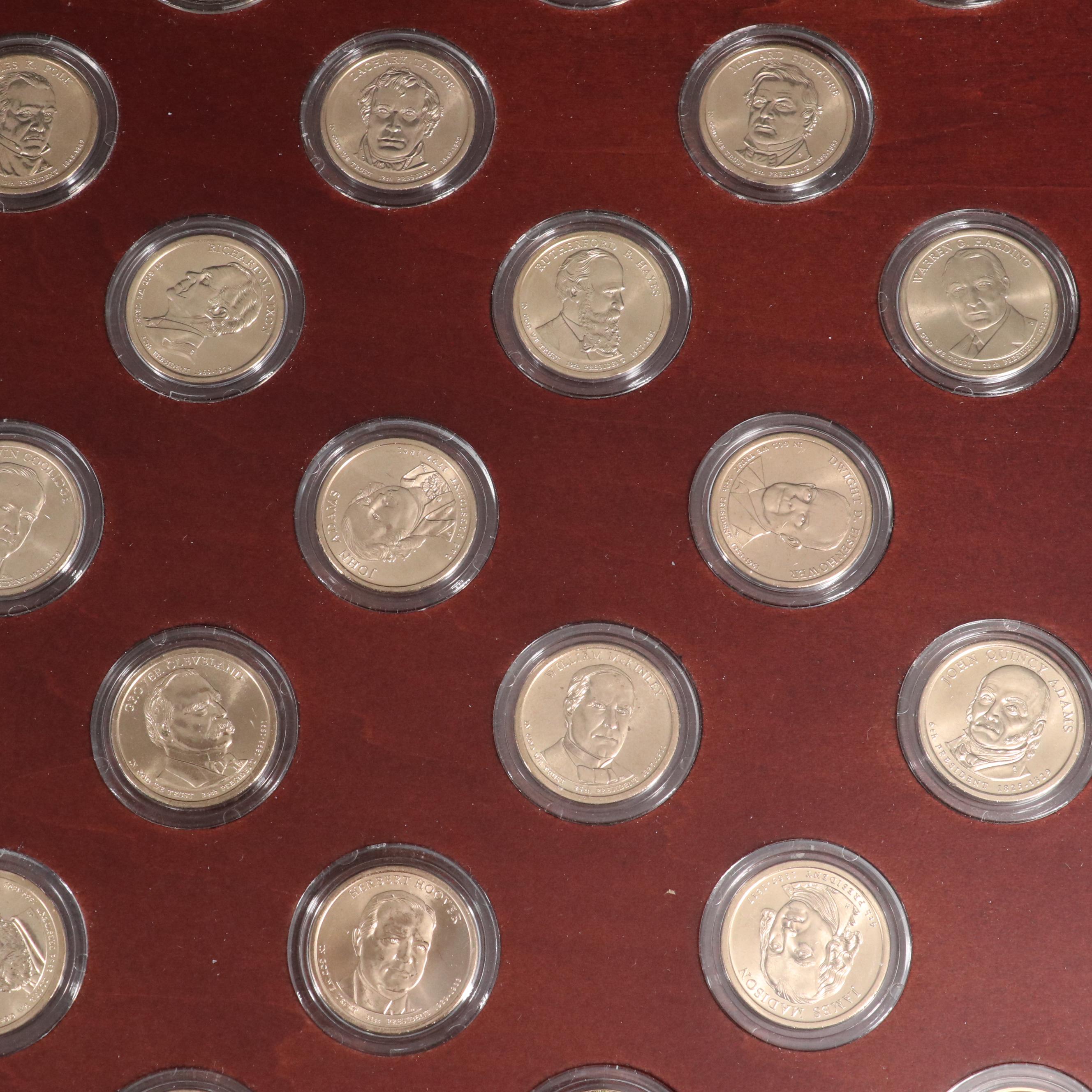 Massive Collection of Uncirculated U.S. Presidential Dollars
