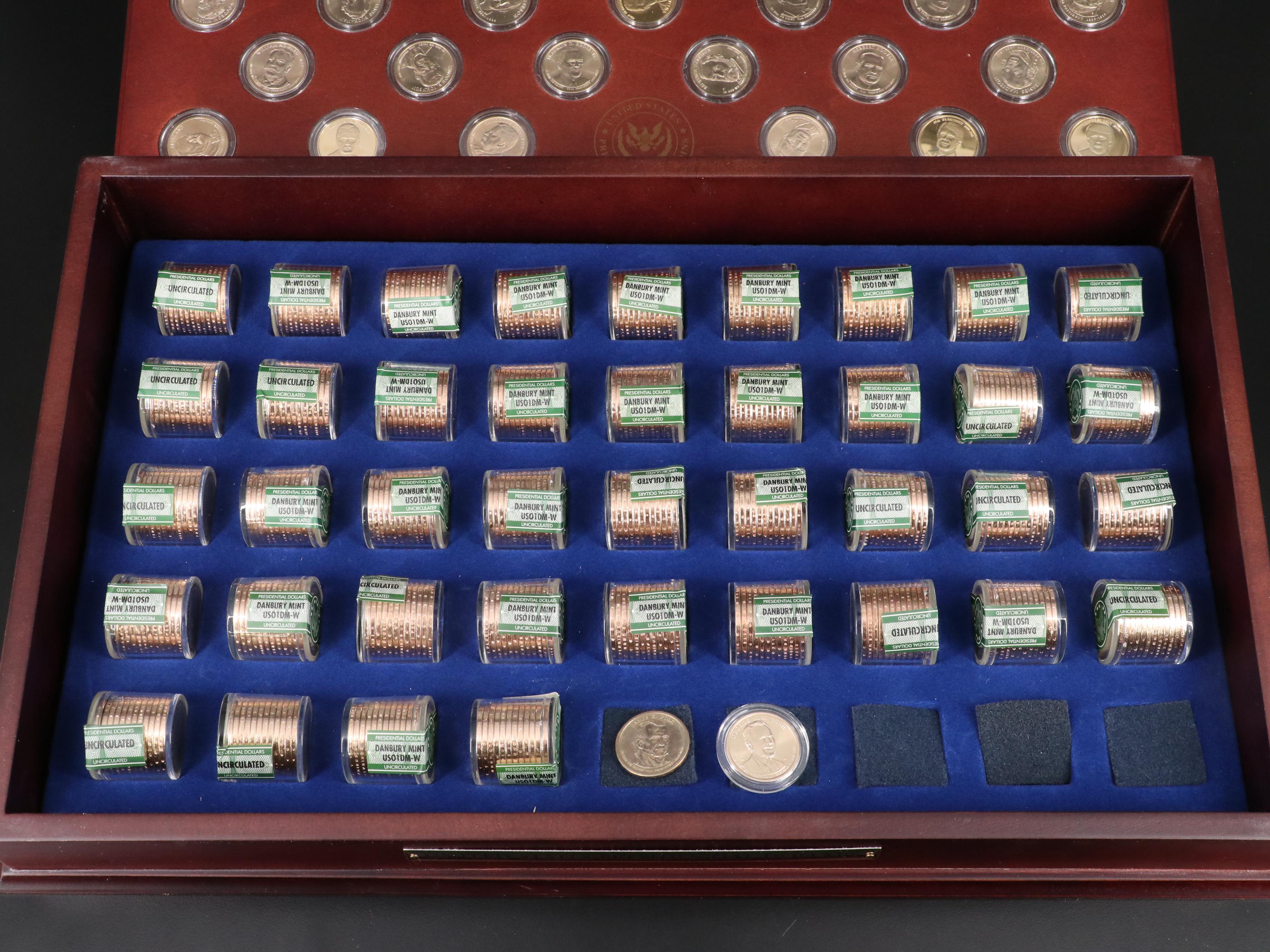Massive Collection of Uncirculated U.S. Presidential Dollars