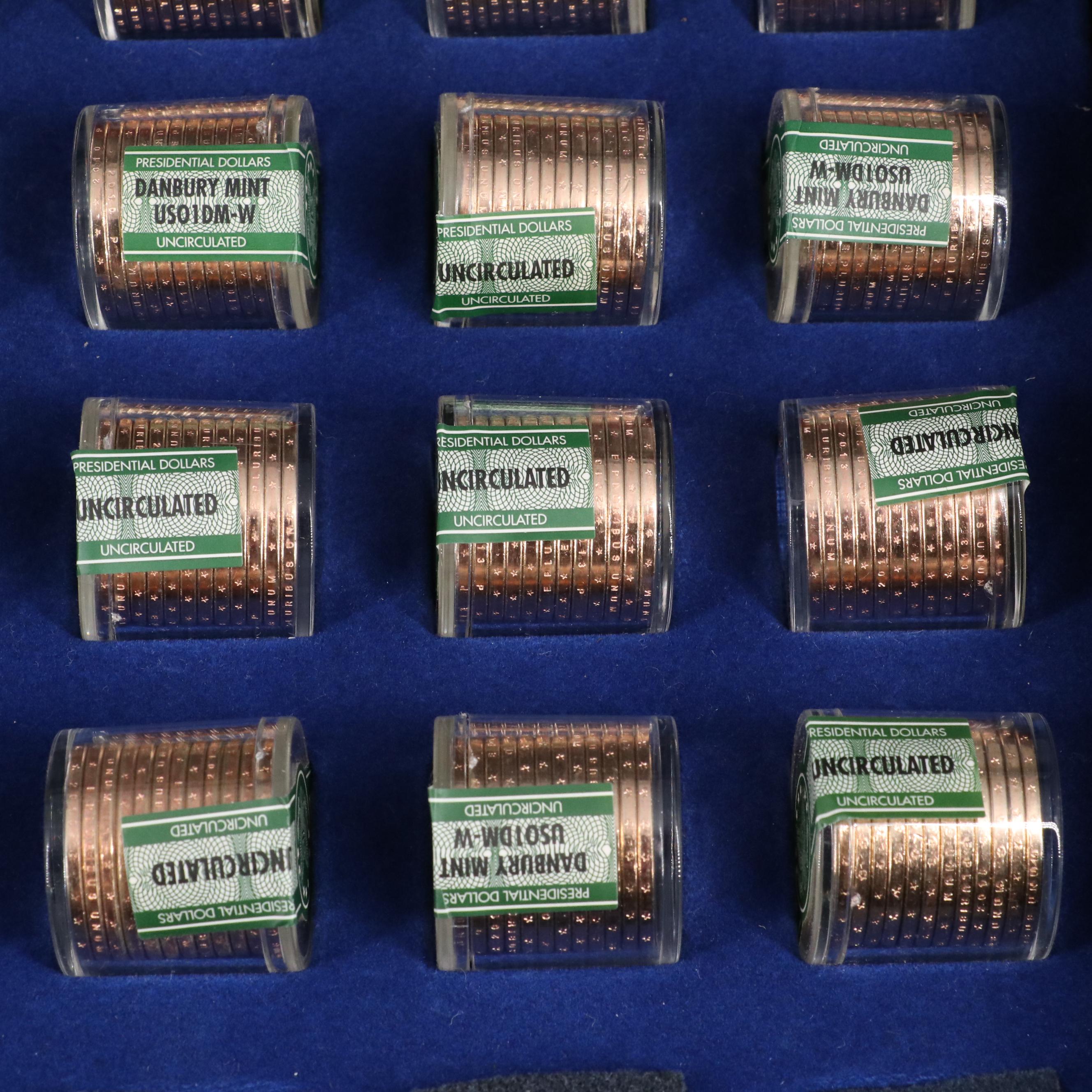 Massive Collection of Uncirculated U.S. Presidential Dollars