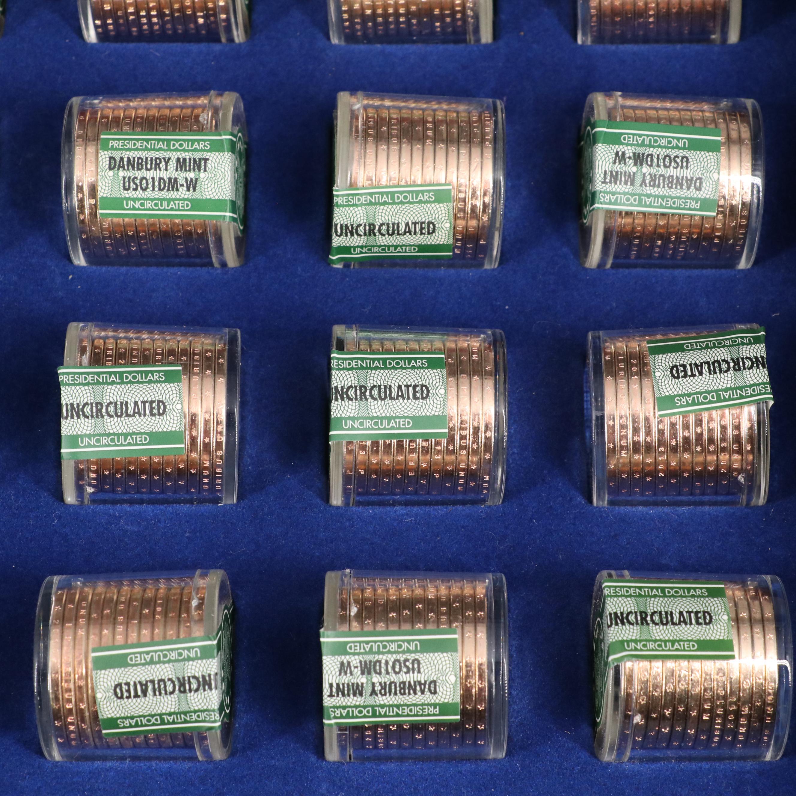 Massive Collection of Uncirculated U.S. Presidential Dollars