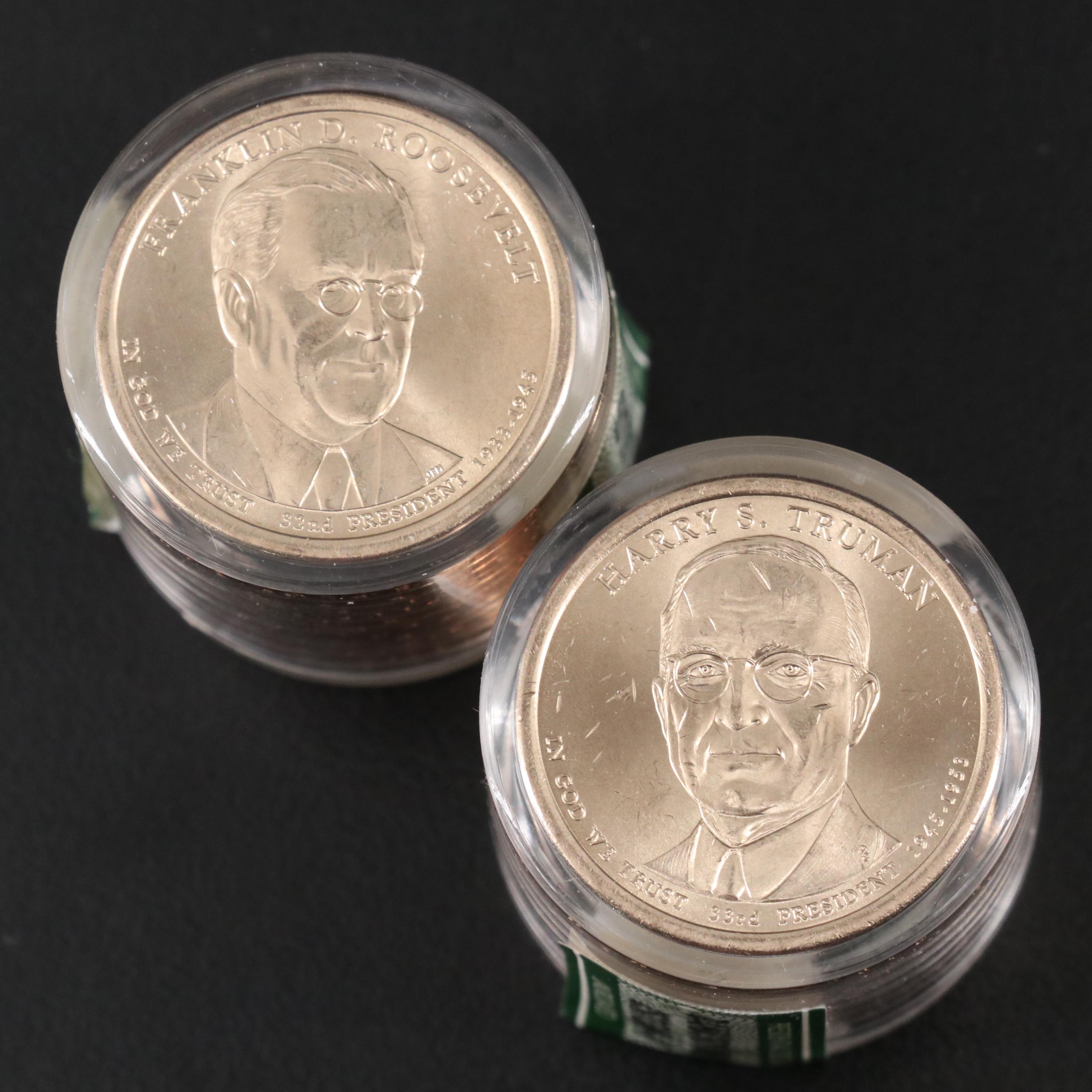 Massive Collection of Uncirculated U.S. Presidential Dollars
