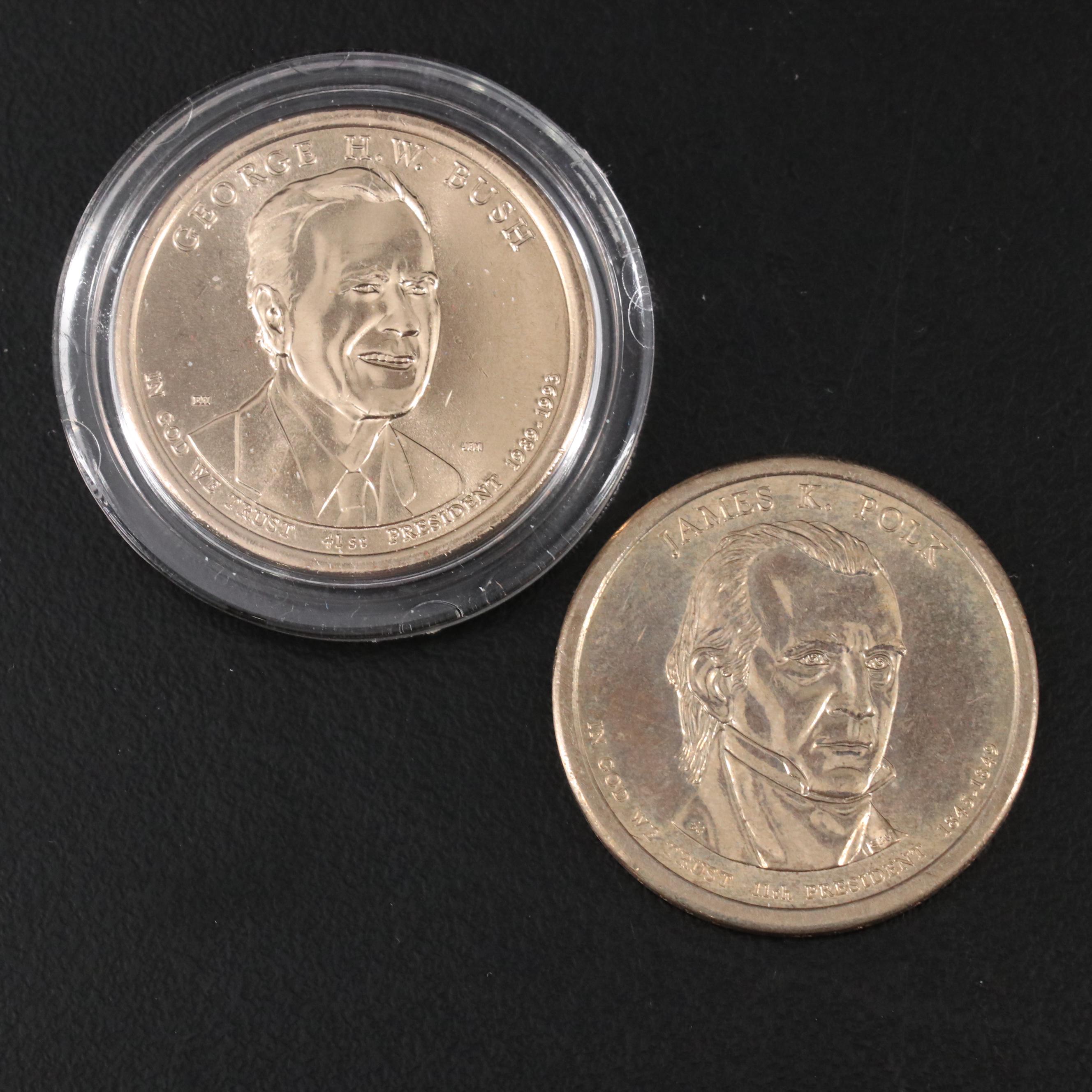 Massive Collection of Uncirculated U.S. Presidential Dollars