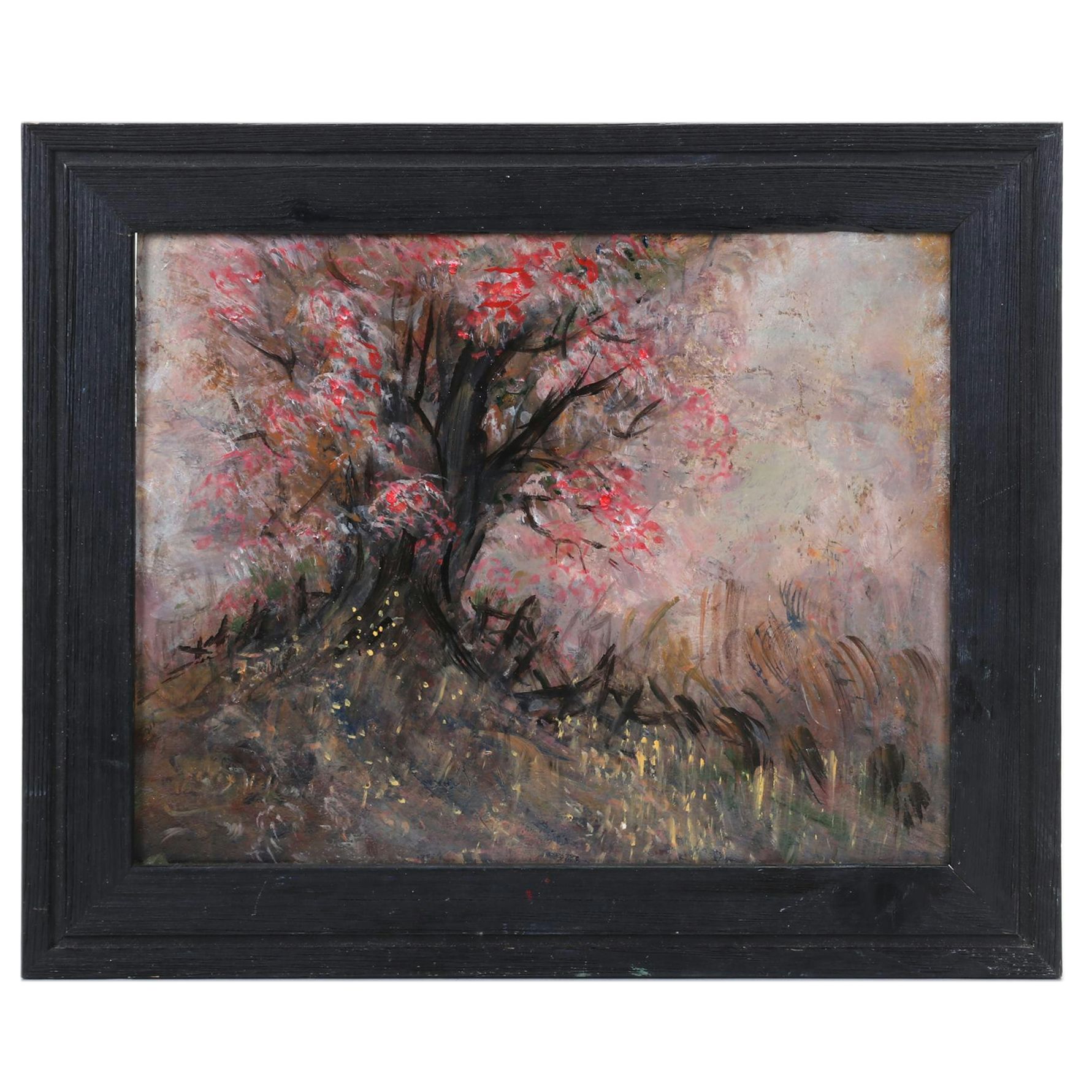 Nancy Holland Abstract Landscape Acrylic Painting, 21st Century