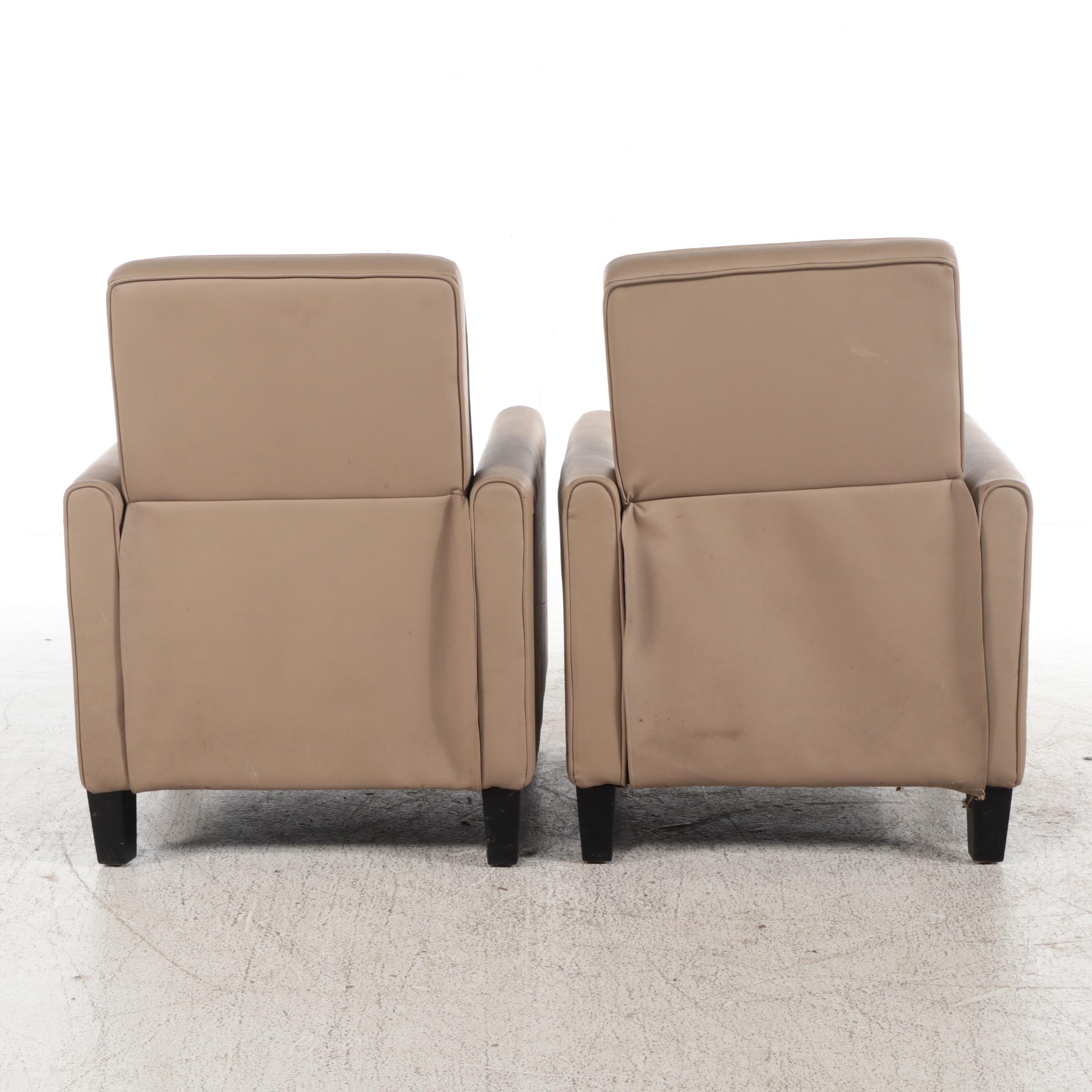 Pair of Noble House Home Furnishings Reclining Armchairs EBTH