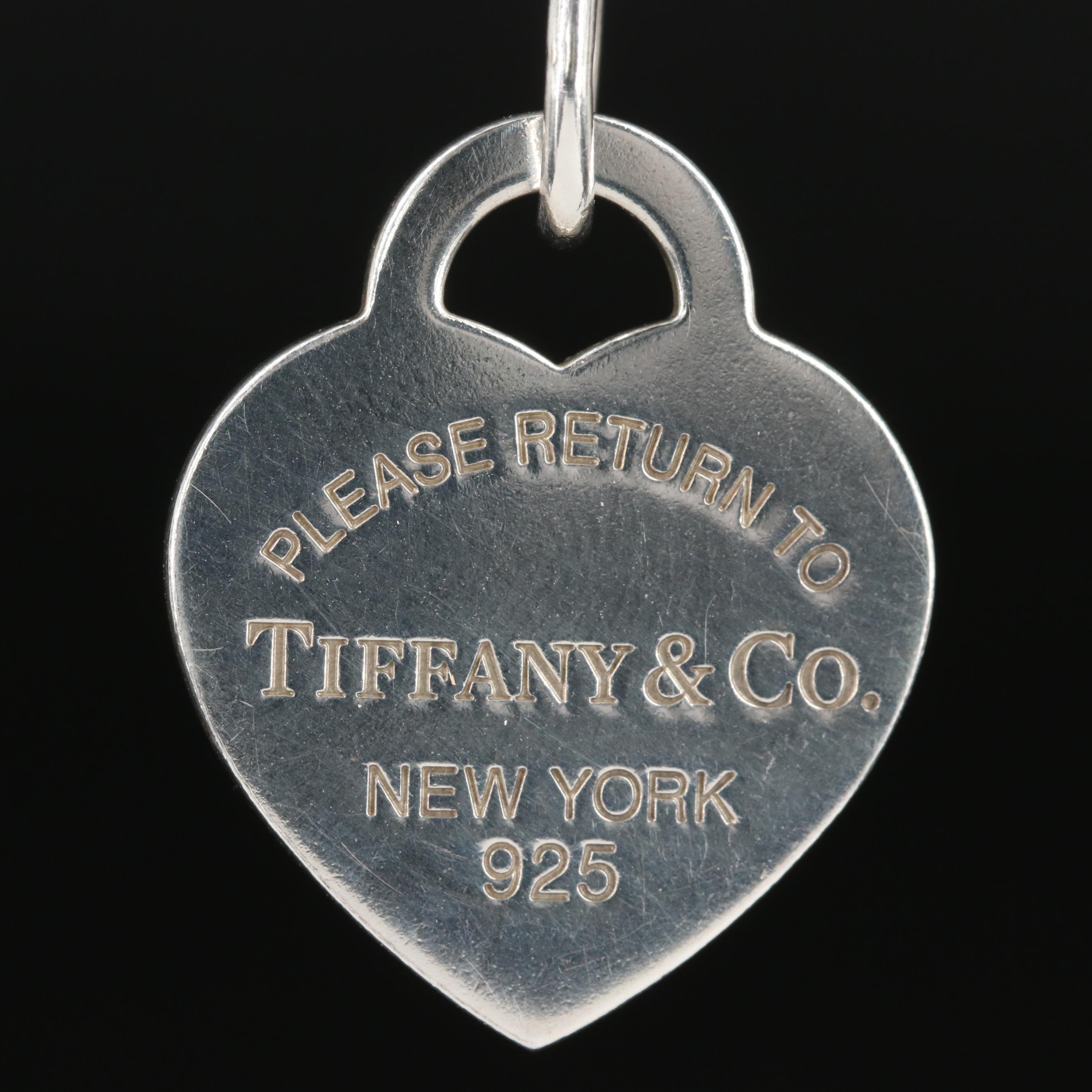 Tiffany & Co. "Return to Tiffany" Sterling Heart Necklace