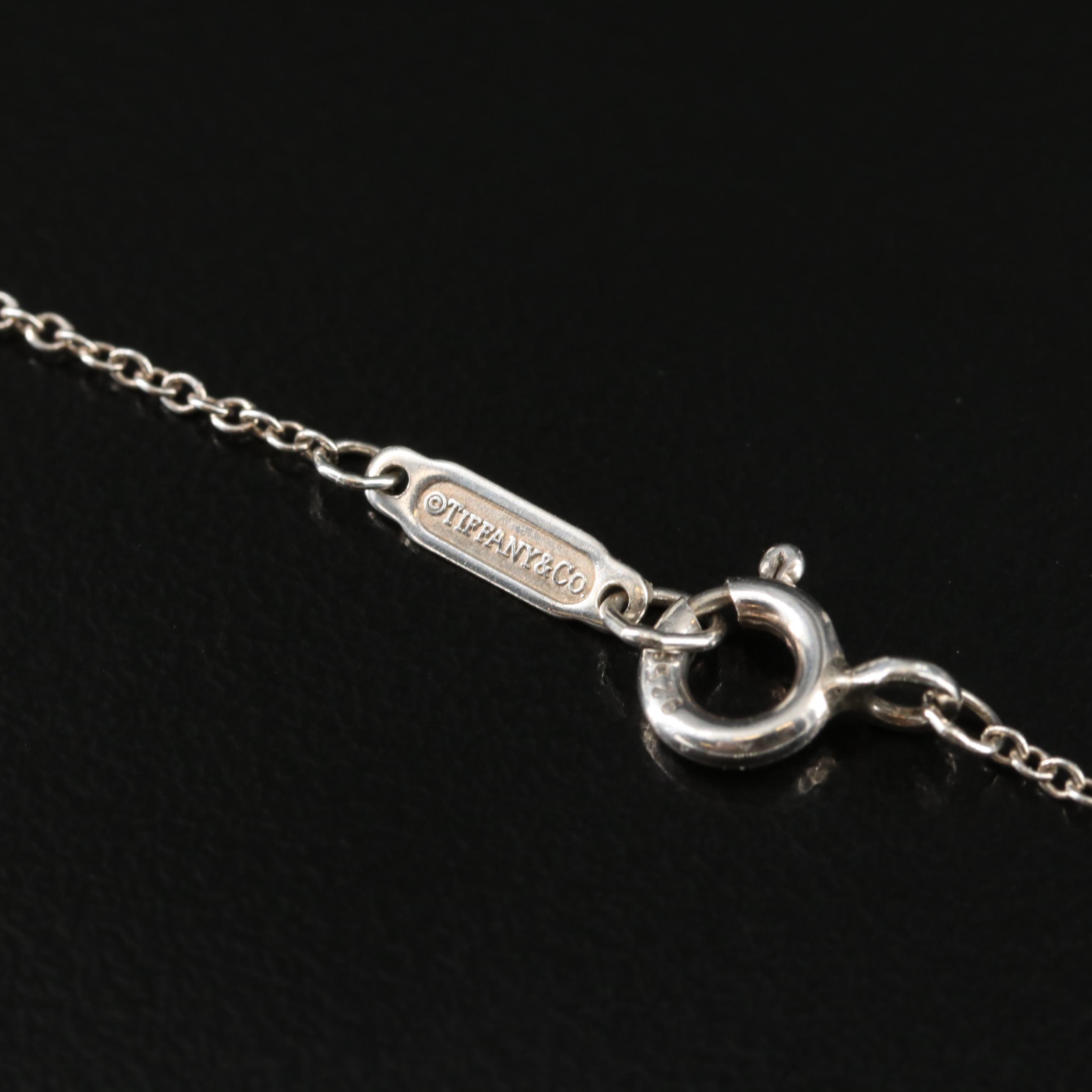 Tiffany & Co. "Return to Tiffany" Sterling Heart Necklace