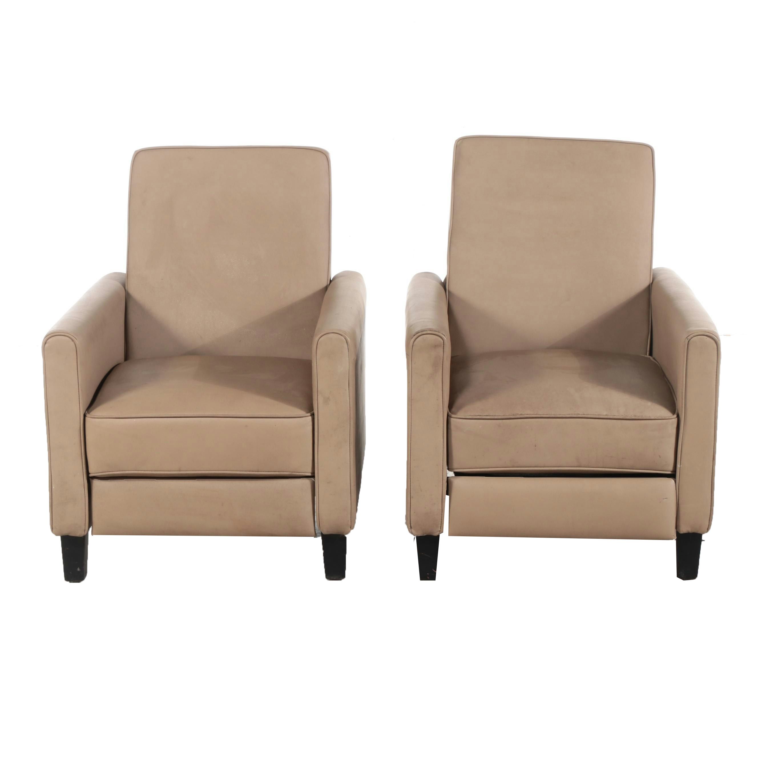 Pair of Noble House Home Furnishings Reclining Armchairs EBTH