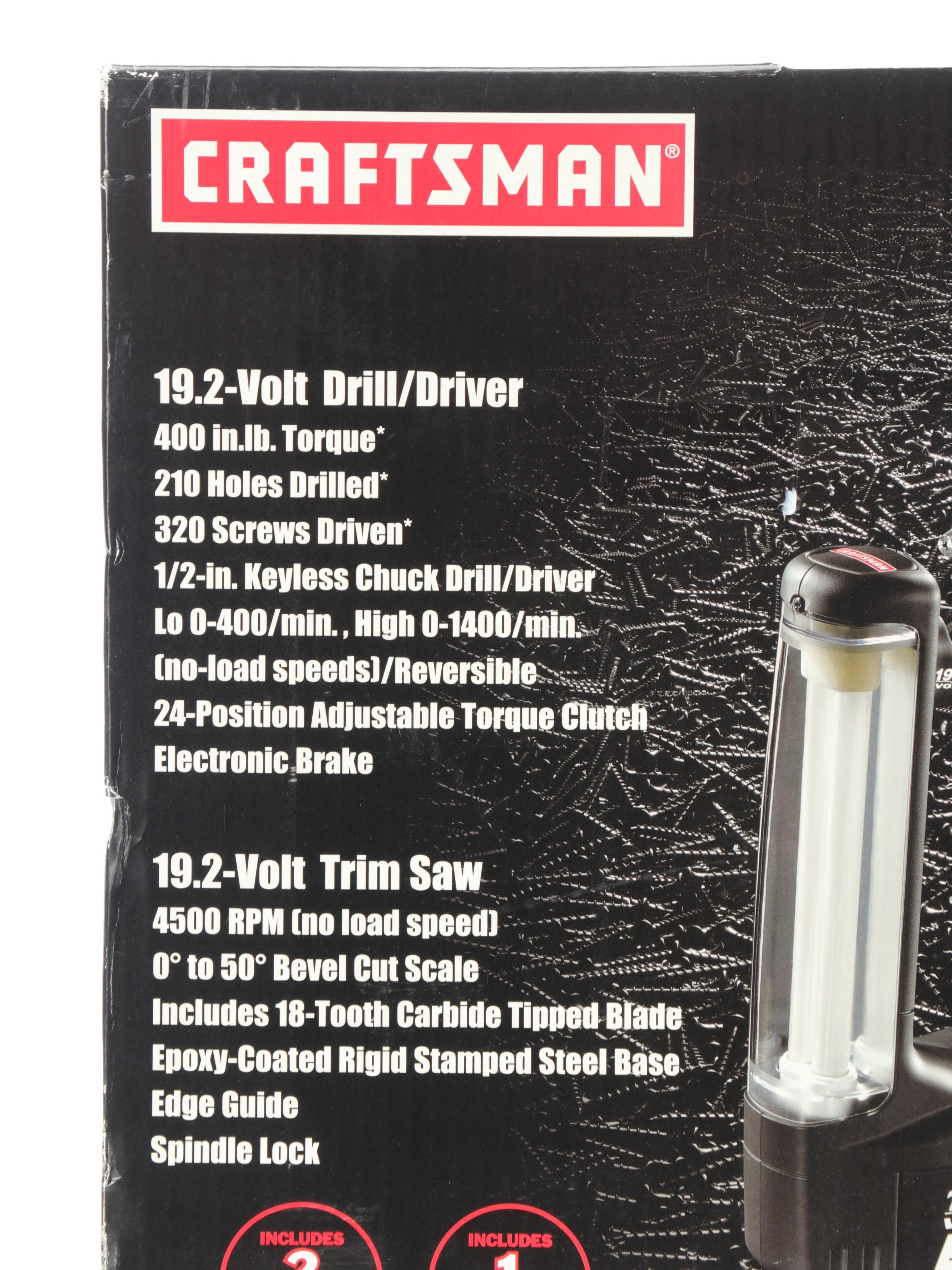 Craftsman 19.2-Volt Cordless Combo