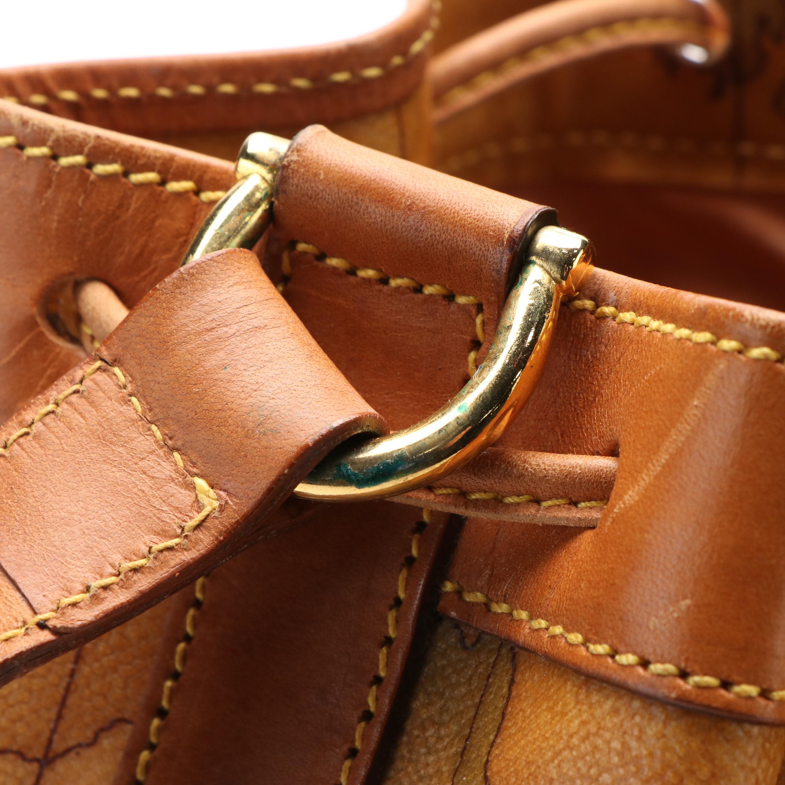 Alviero Martini 1A Classe Bucket Bag in Printed Coated Canvas