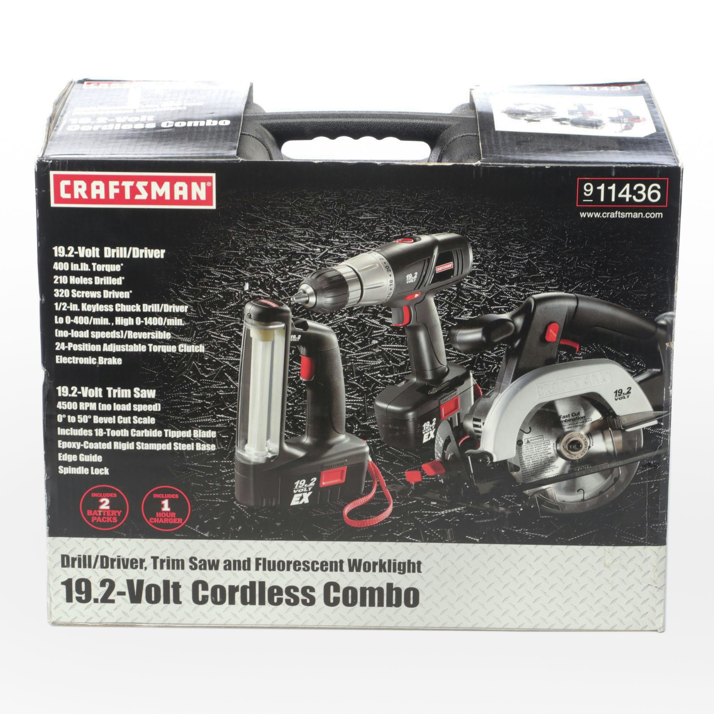 Craftsman 19.2-Volt Cordless Combo