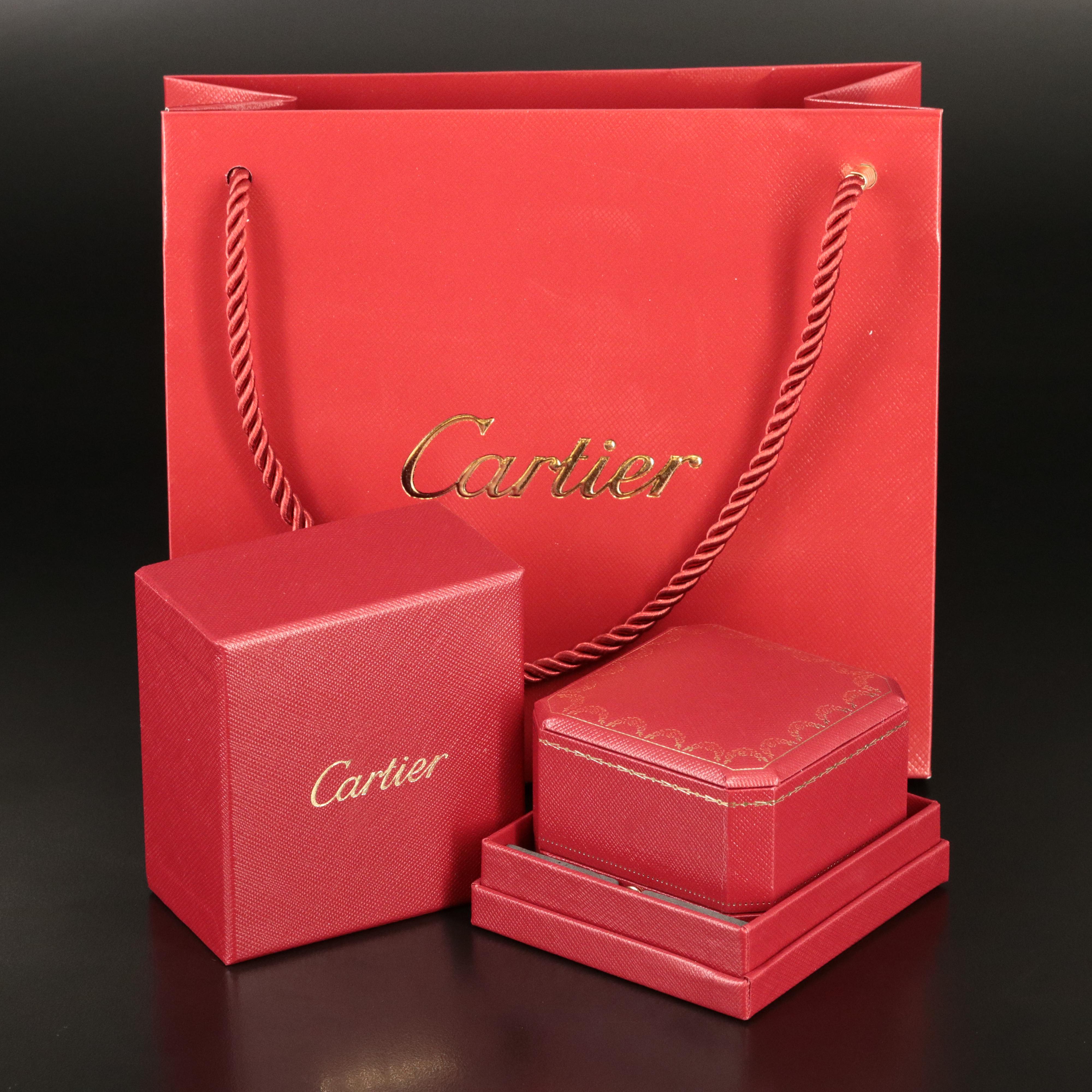 Cartier 18K Tri-Color Trinity Ring