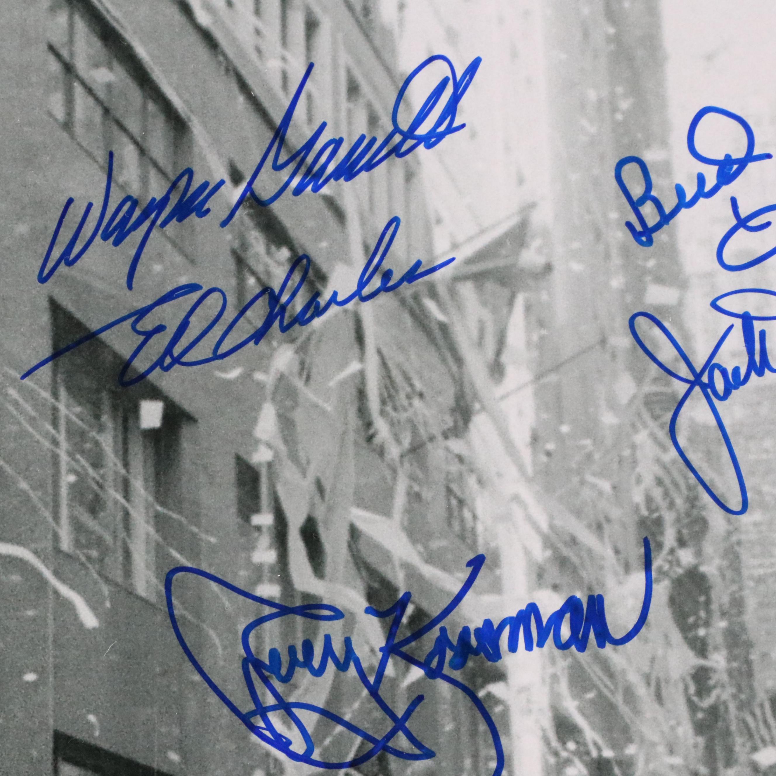 New York Mets Team Signed 1969 World Series Champions Display with Nolan Ryan