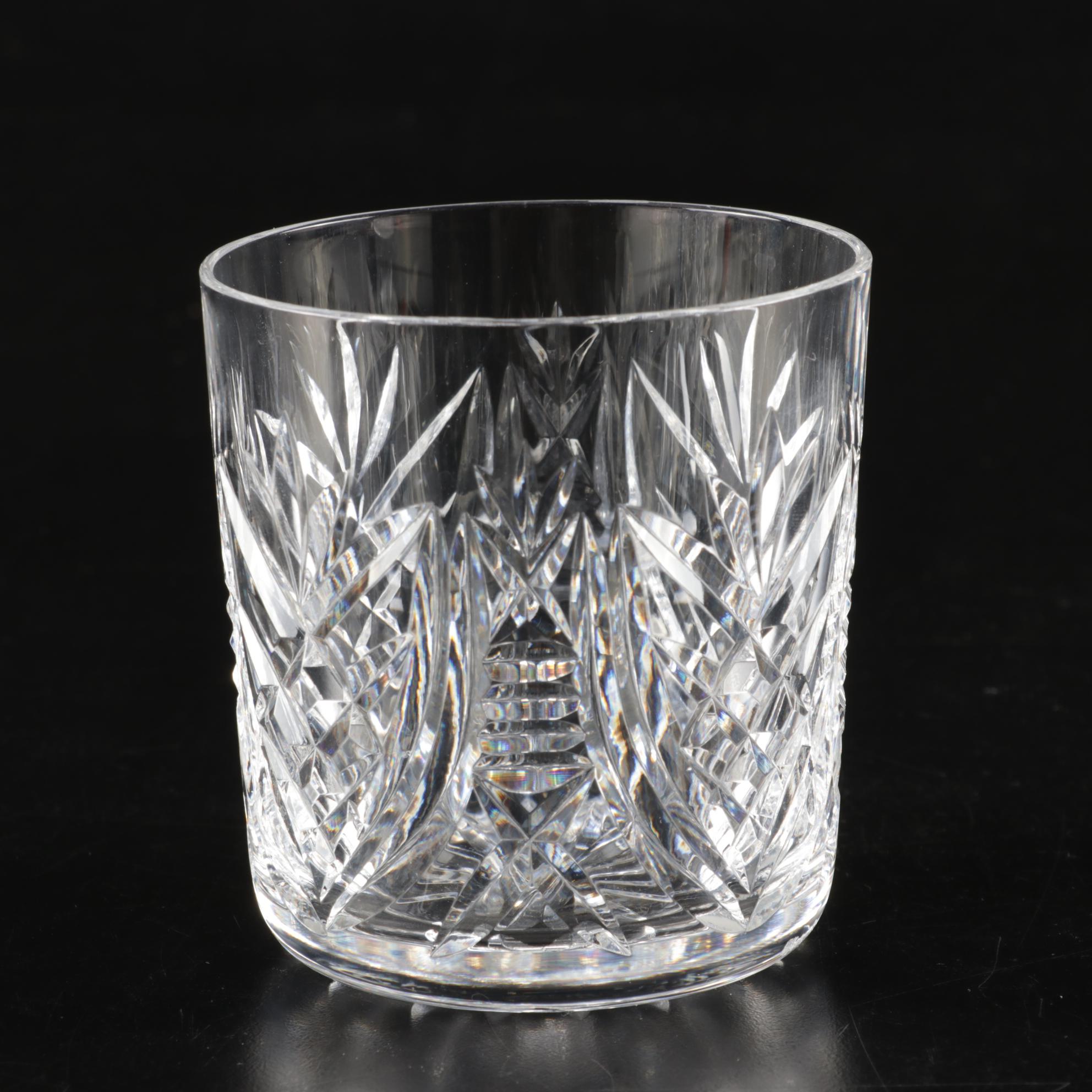 Waterford "Clare" Crystal Old Fashioned Glasses, 2000-2017, Set of Four