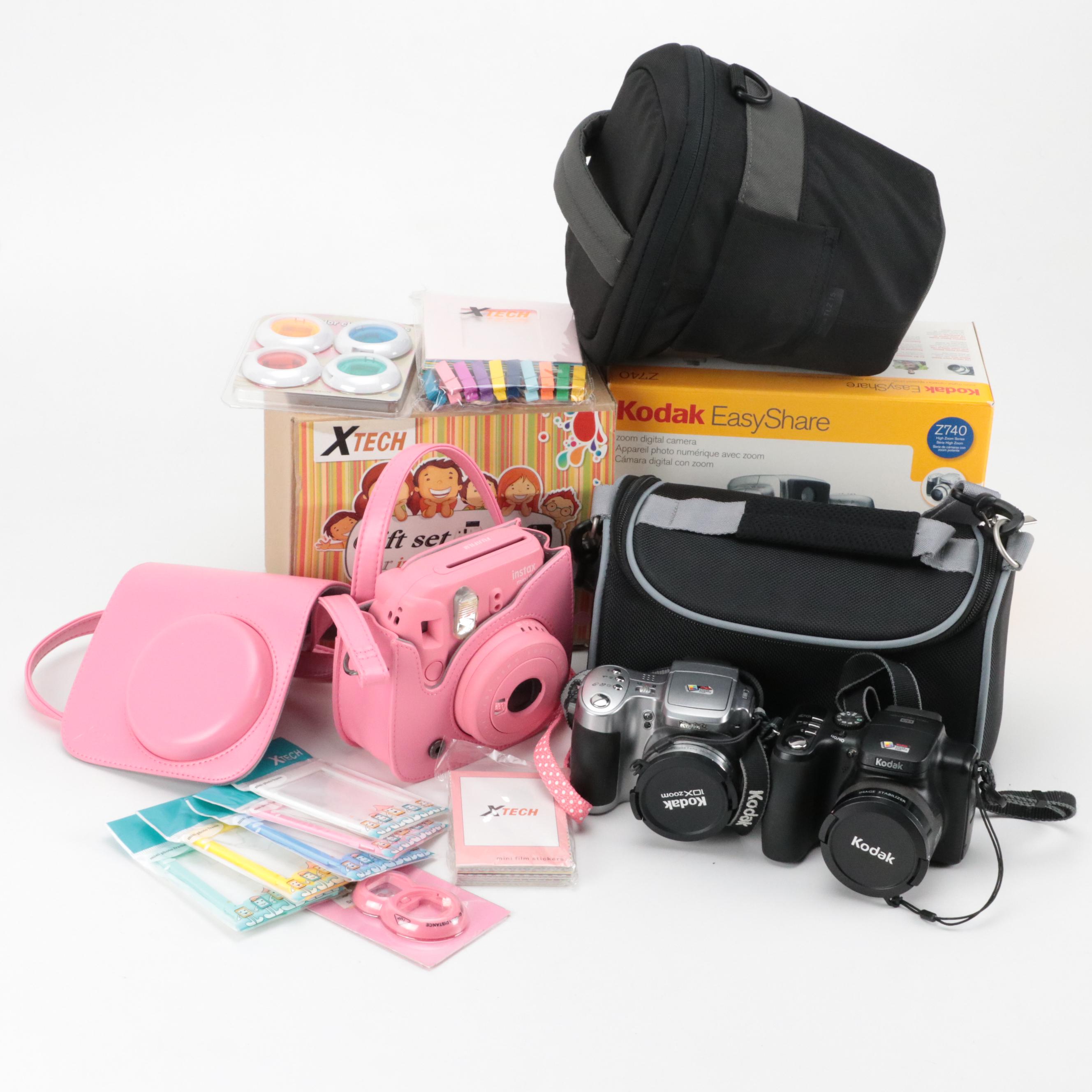 Kodak EasyshareZ812 IS Cameras with More Camera and Accessories