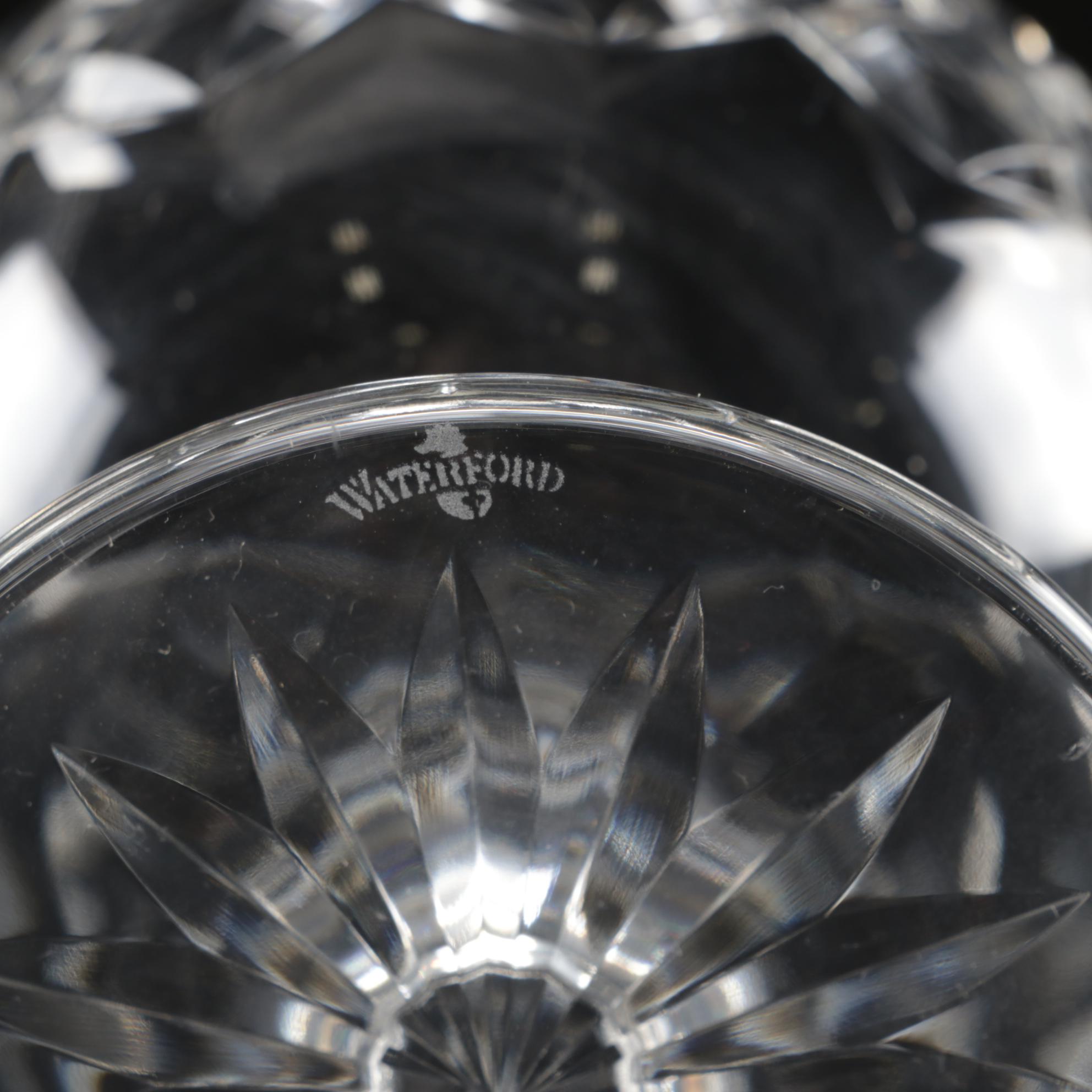 Waterford "Powerscourt" Crystal Brandy Snifters, Set of Four