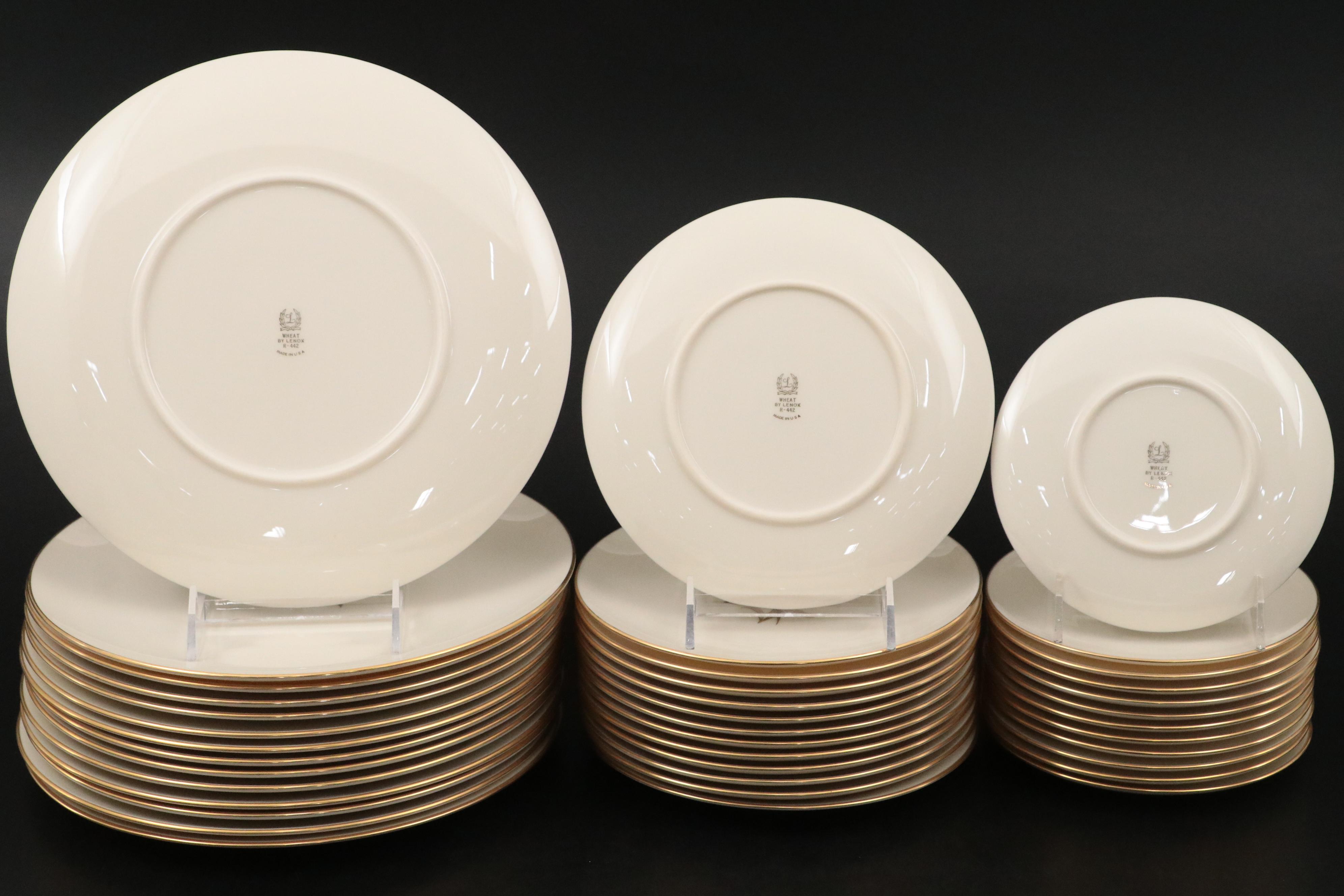 Lenox "Wheat" Porcelain Dinnerware, 1940-1982