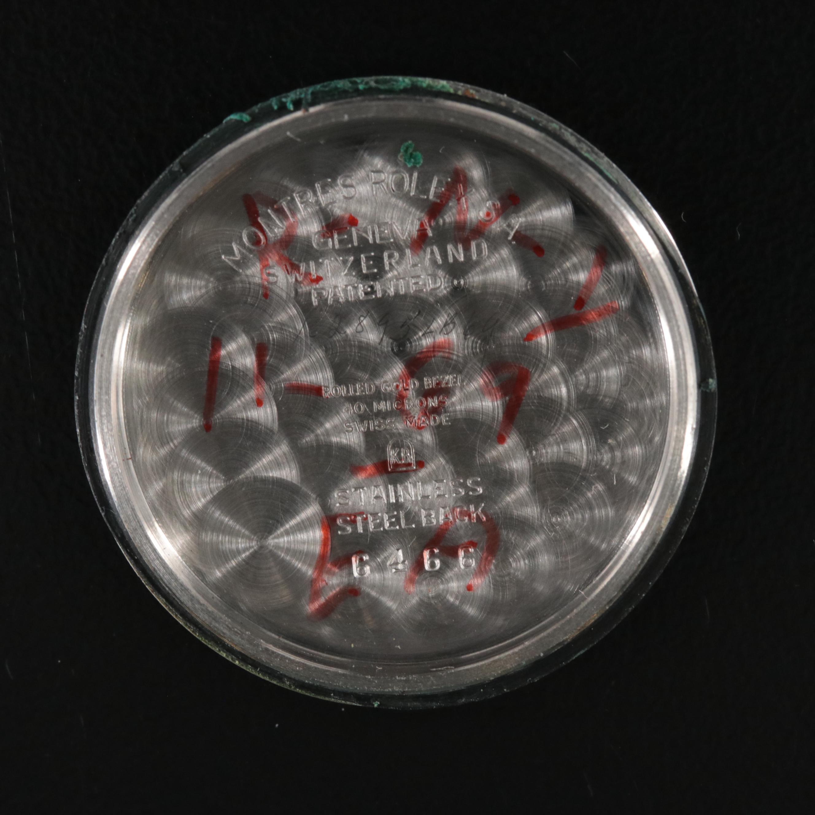 1956 Rolex Oysterdate Precision Manual Wind Watch