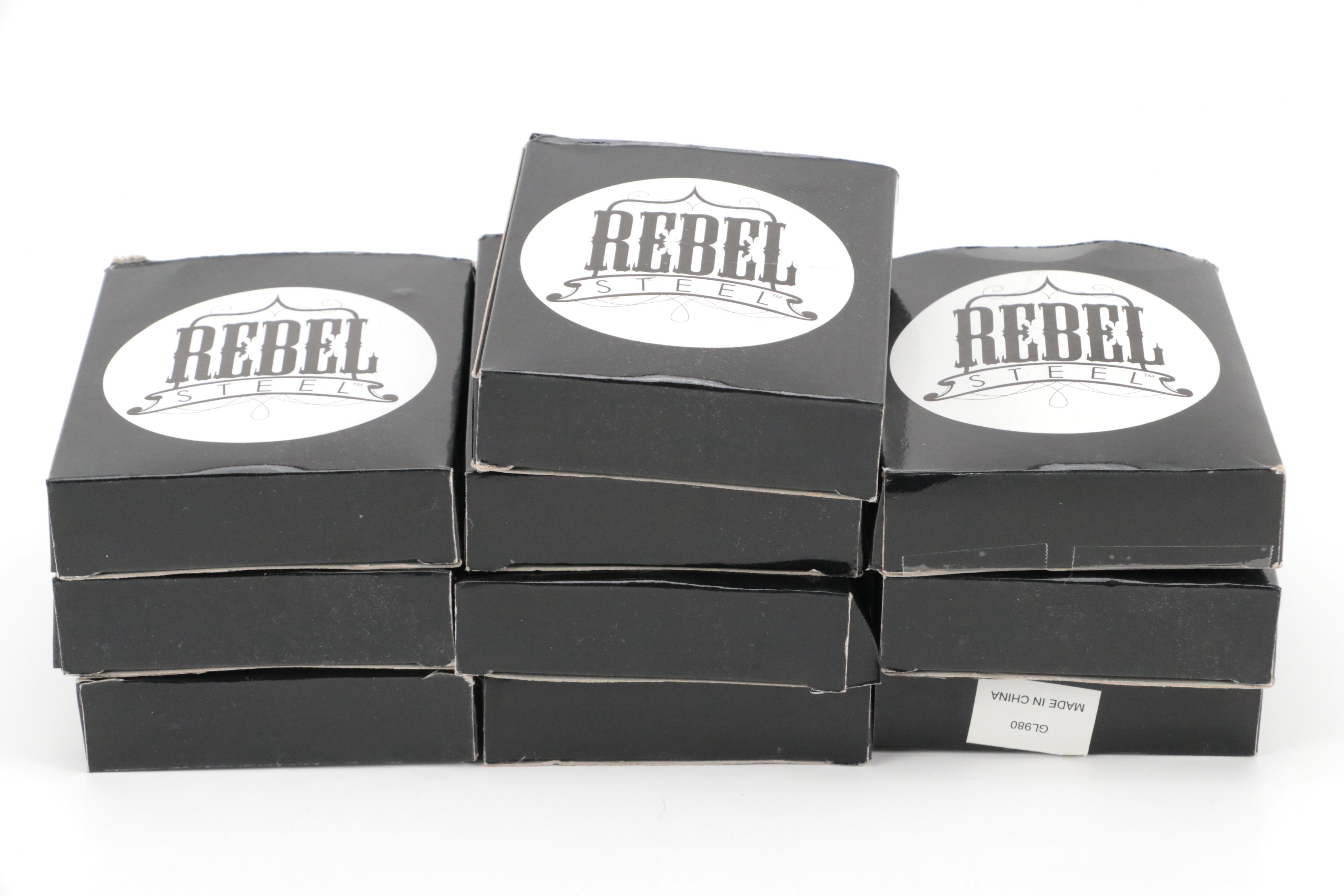 Rebel Steel Polished Stainless Steel Flasks and Funnels