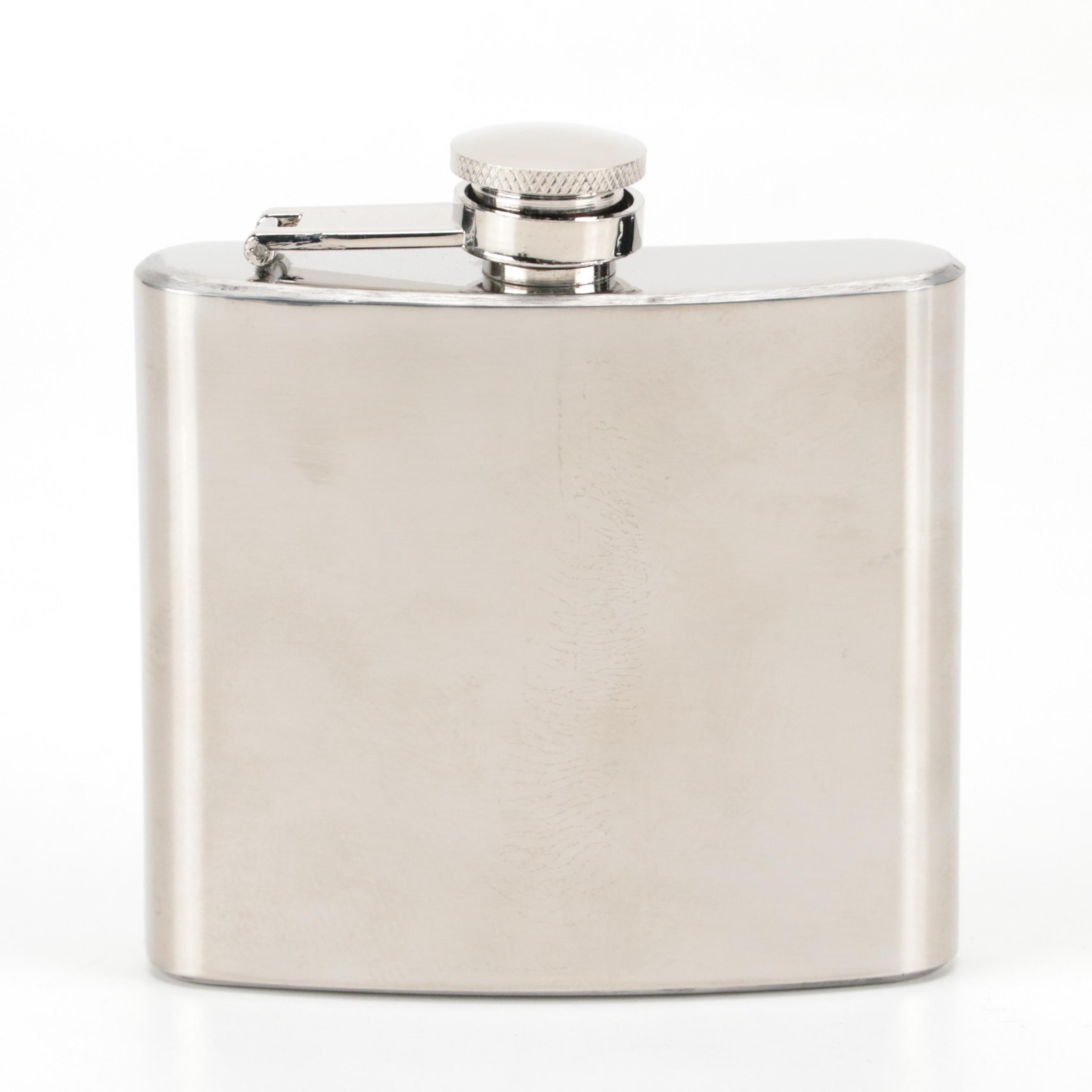 Rebel Steel Polished Stainless Steel Flasks and Funnels