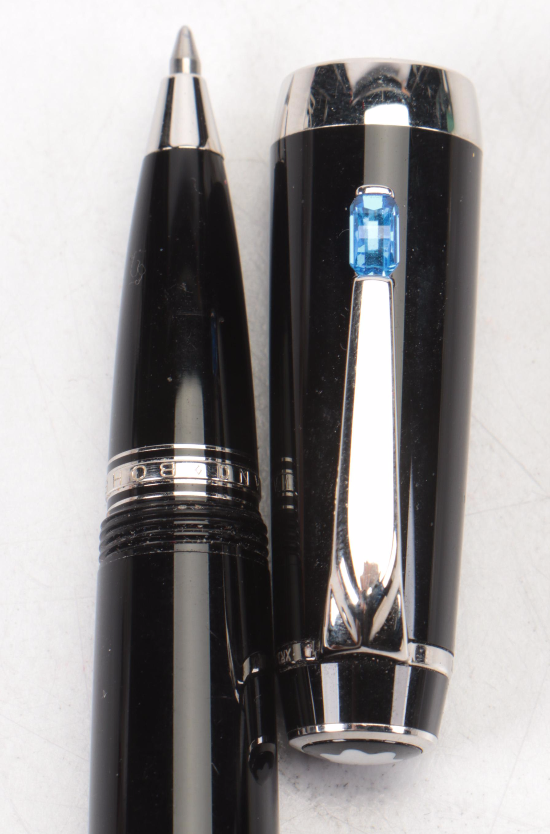 Montblanc Boheme Blue Sapphire Roller Ball Pen