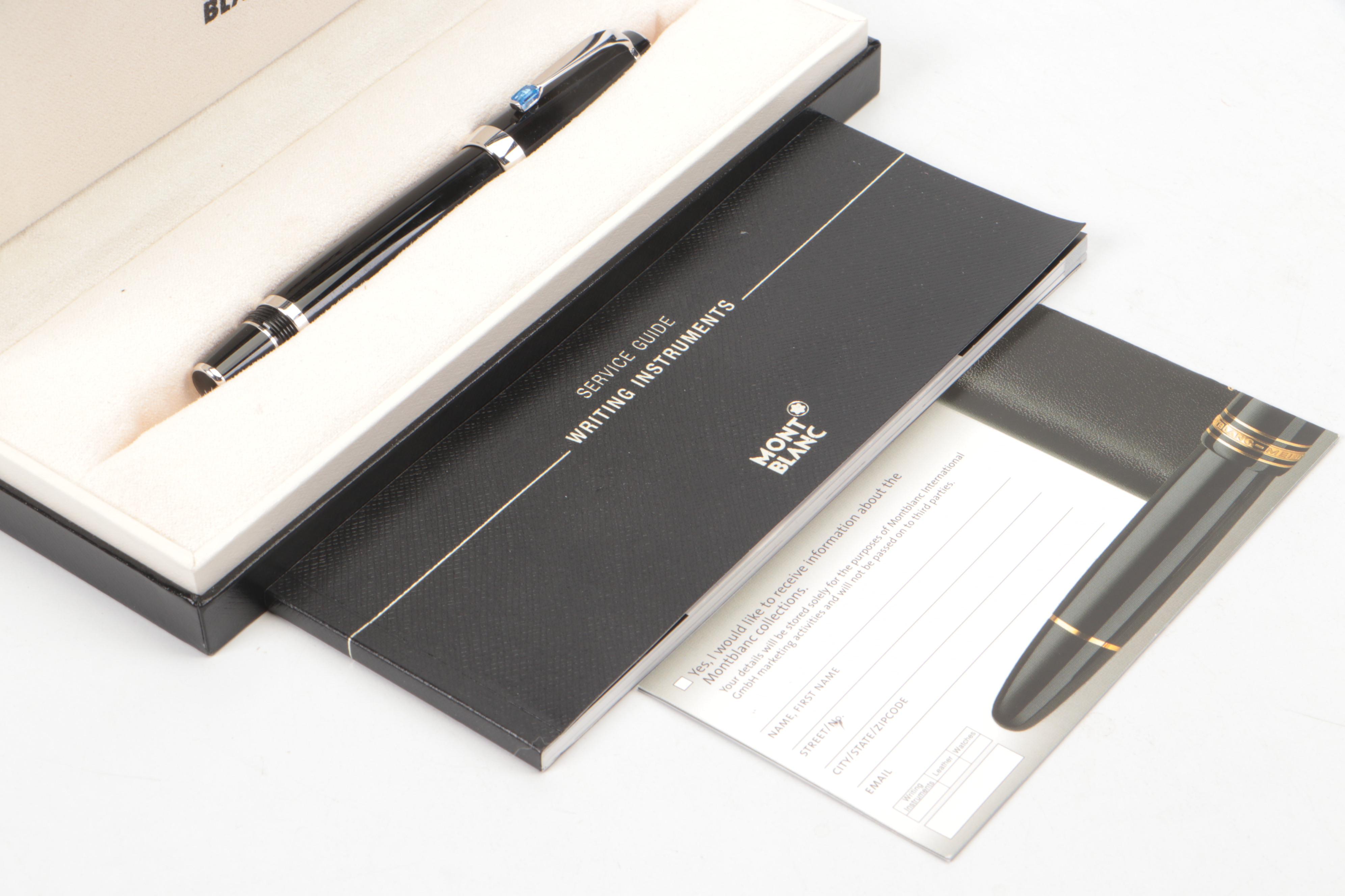 Montblanc Boheme Blue Sapphire Roller Ball Pen