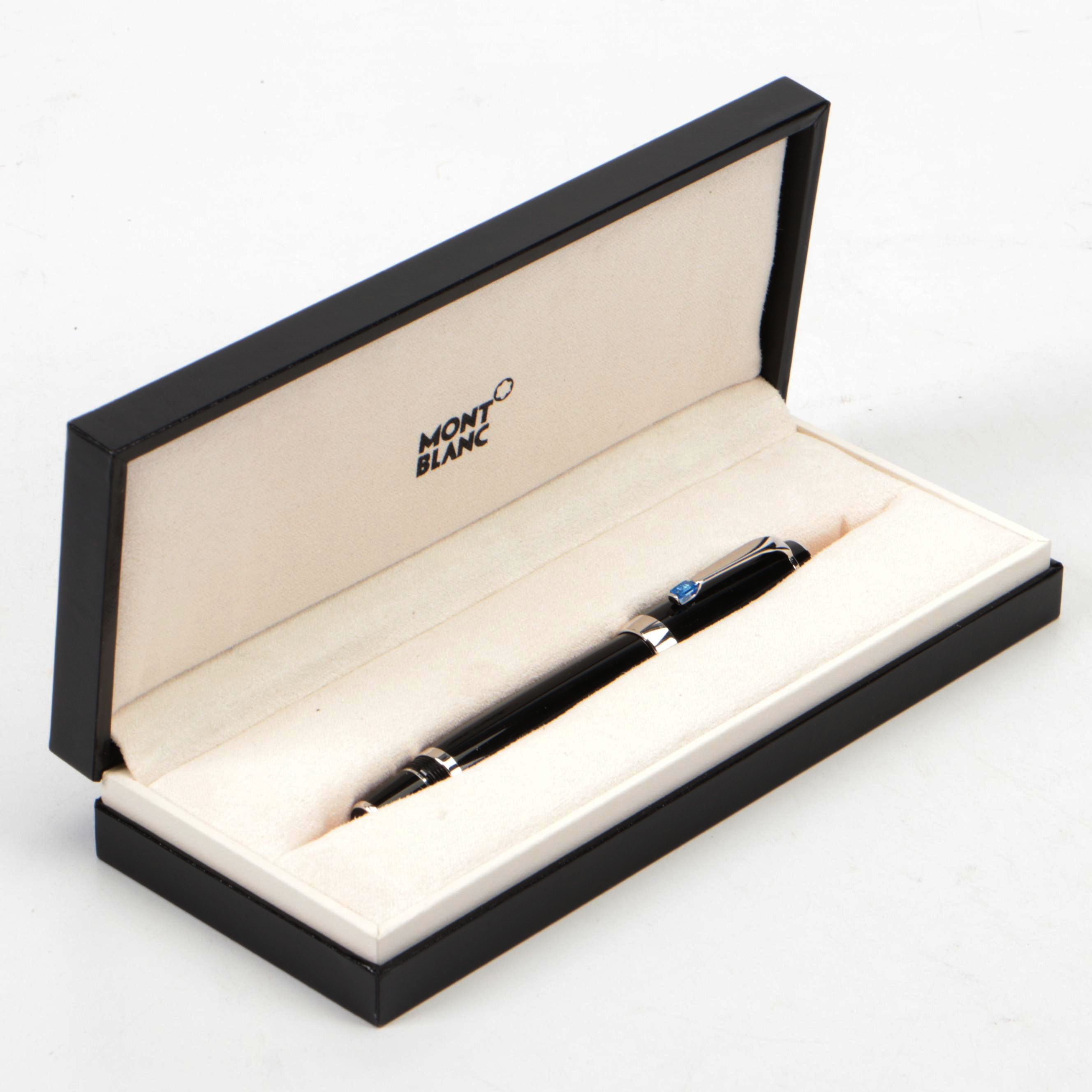 Montblanc Boheme Blue Sapphire Roller Ball Pen