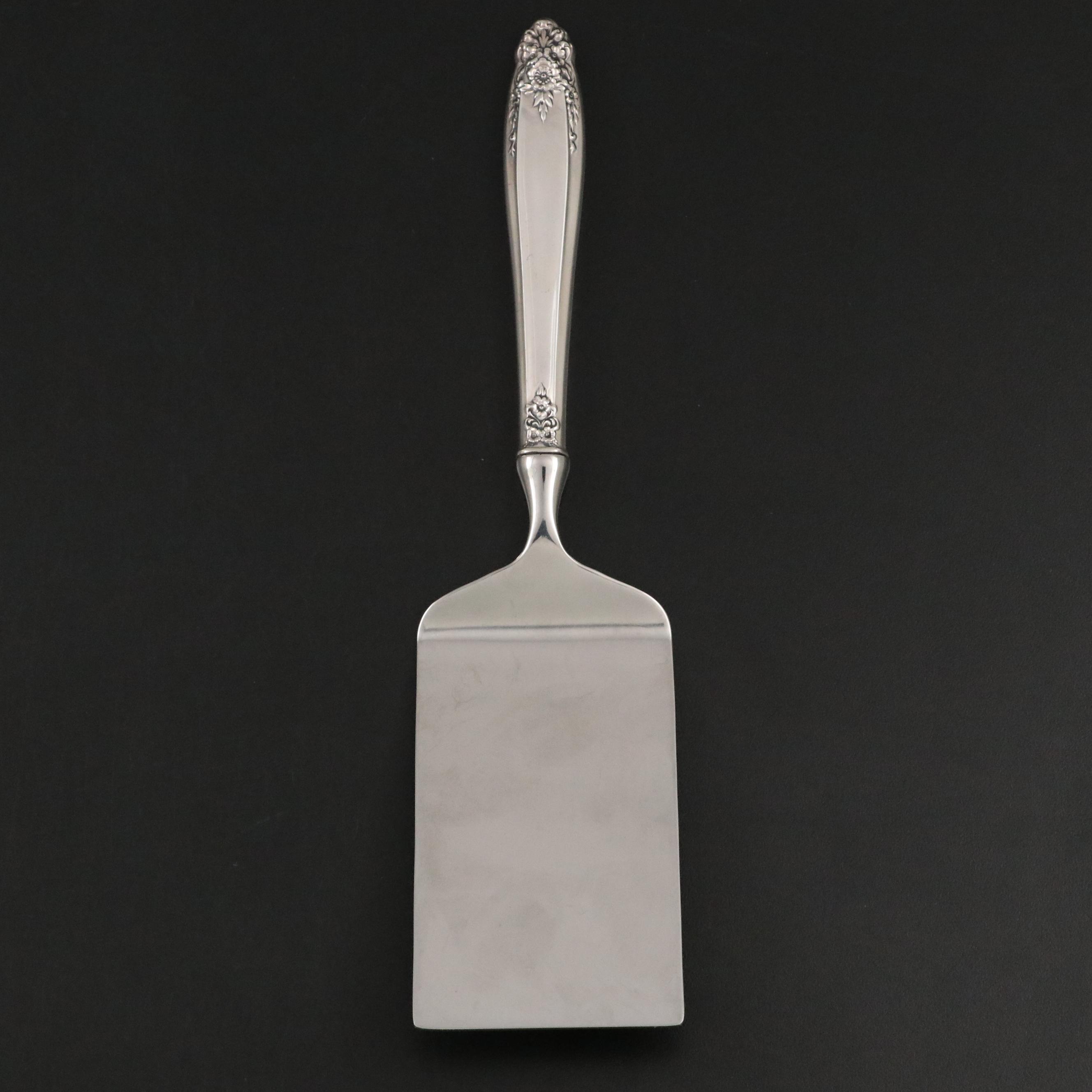International "Prelude" Sterling Silver Handled Lasagna Server