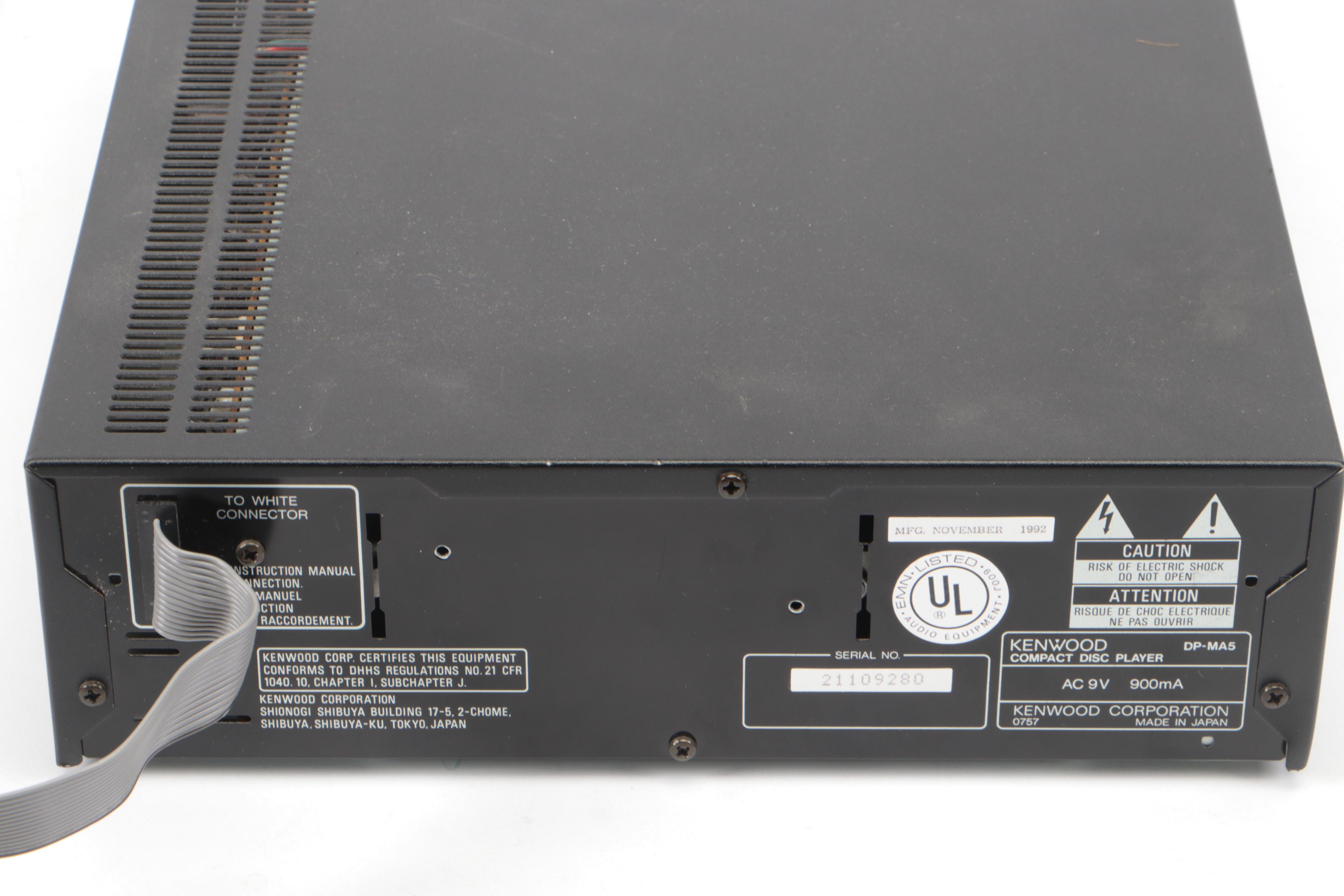 Sony "MDR-NC50" Noise-Cancelling Headphones with More Headphones and CD Player