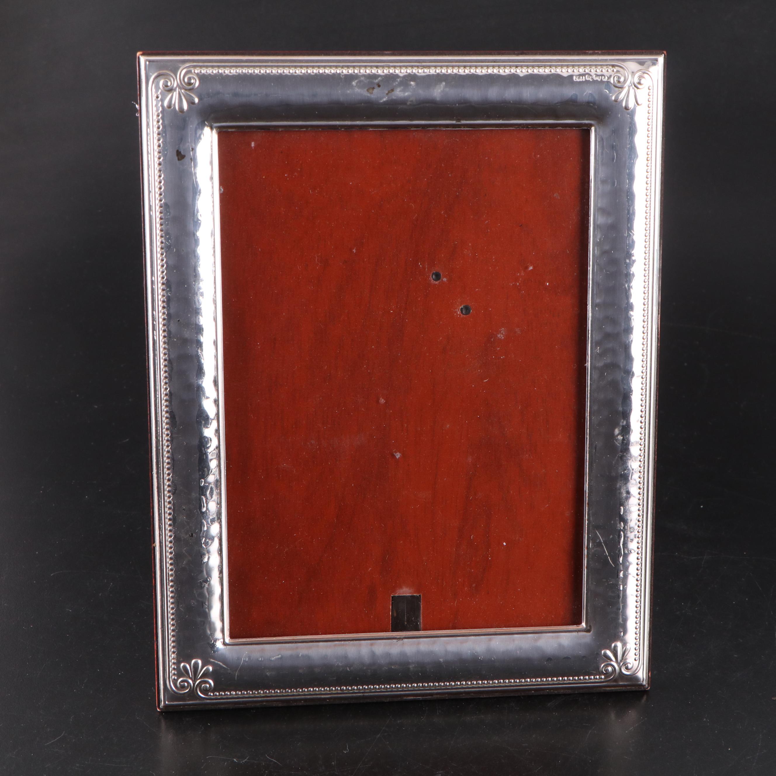 Beltrami and Other Silver Plate Tabletop Photo Frames