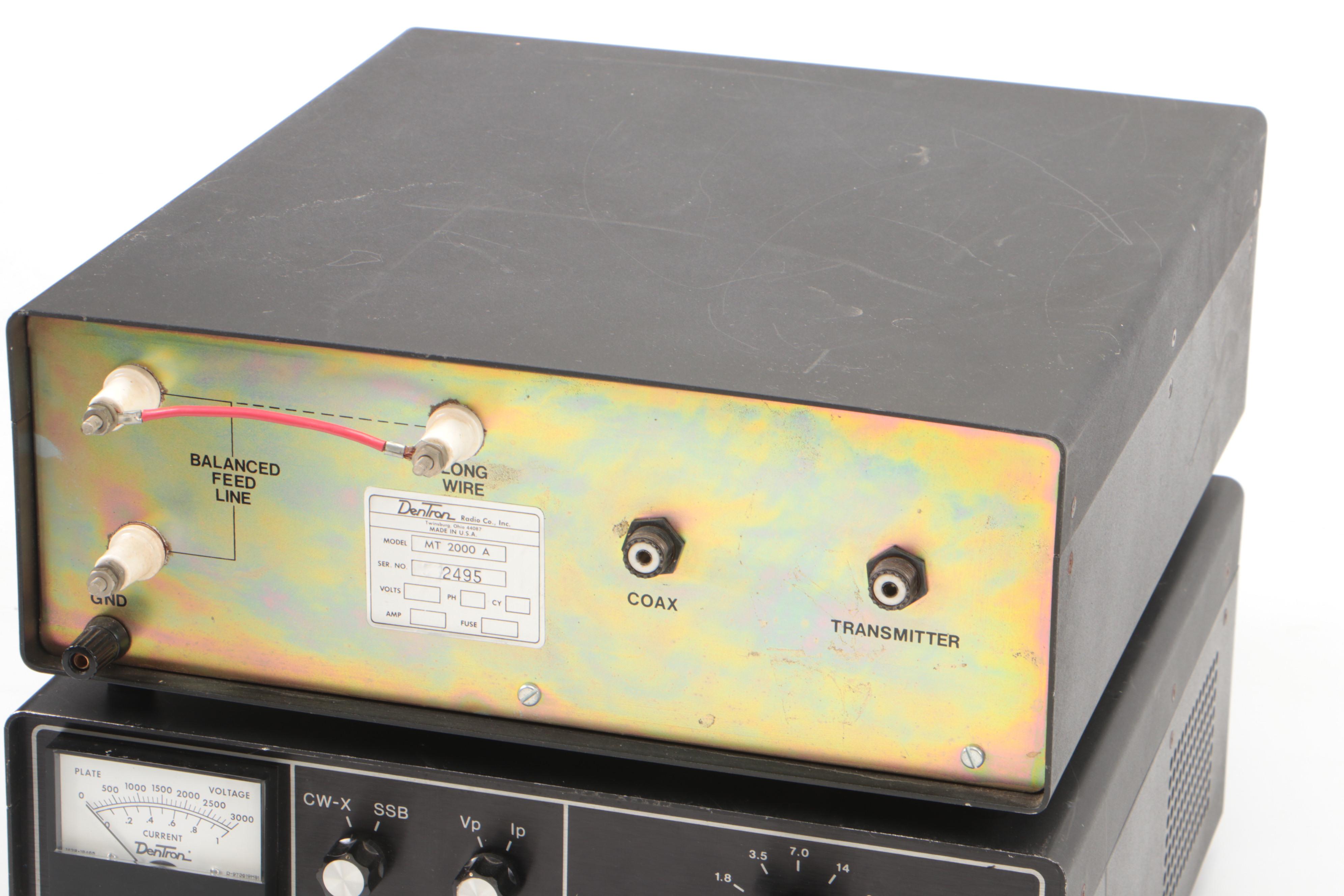 MFJ-989C Versa Tuner V with Icom IC-451A, Dentron MT-2000A Antenna Tuner, More