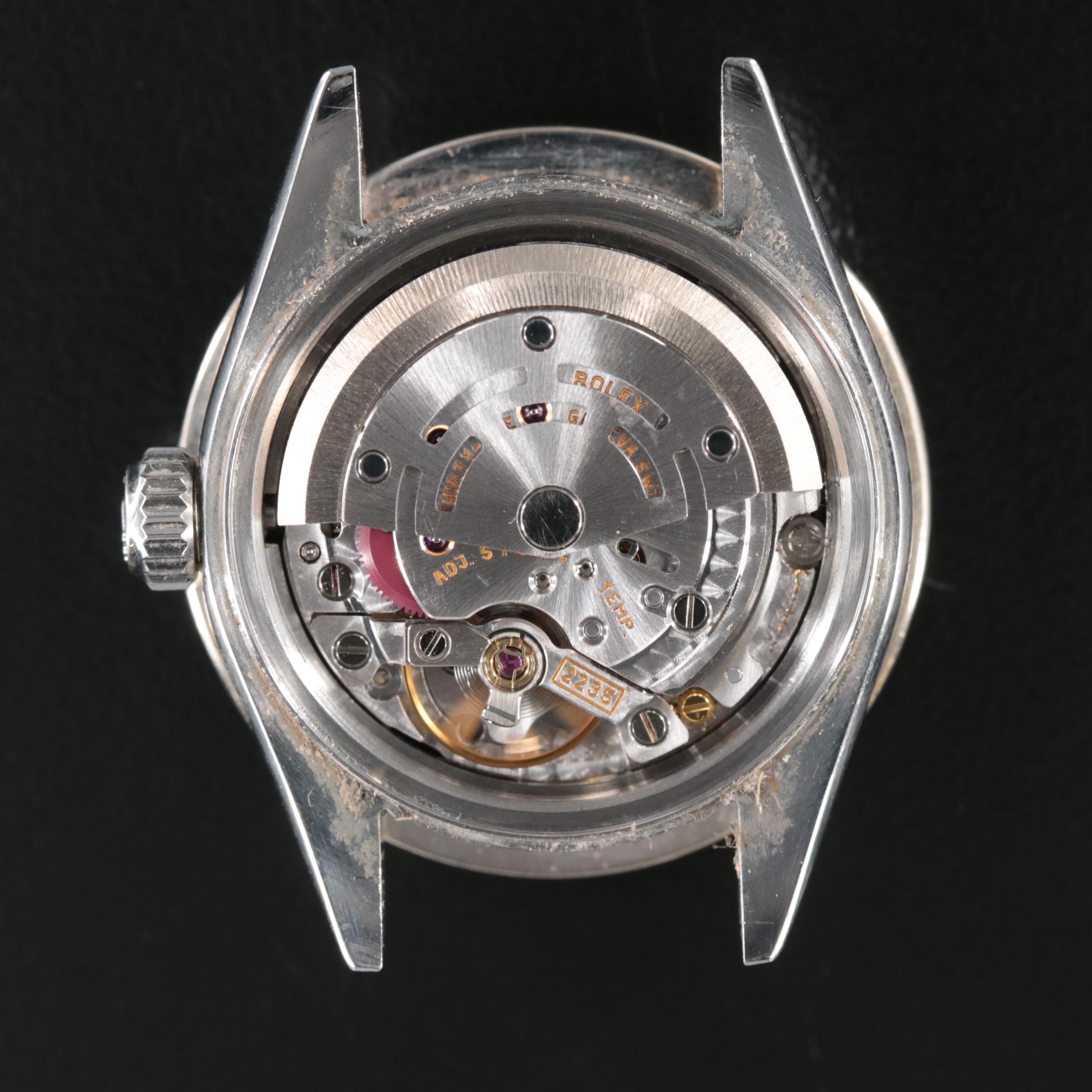 2004 Rolex 1.34 CTW Custom Diamond Dial Datejust Watch