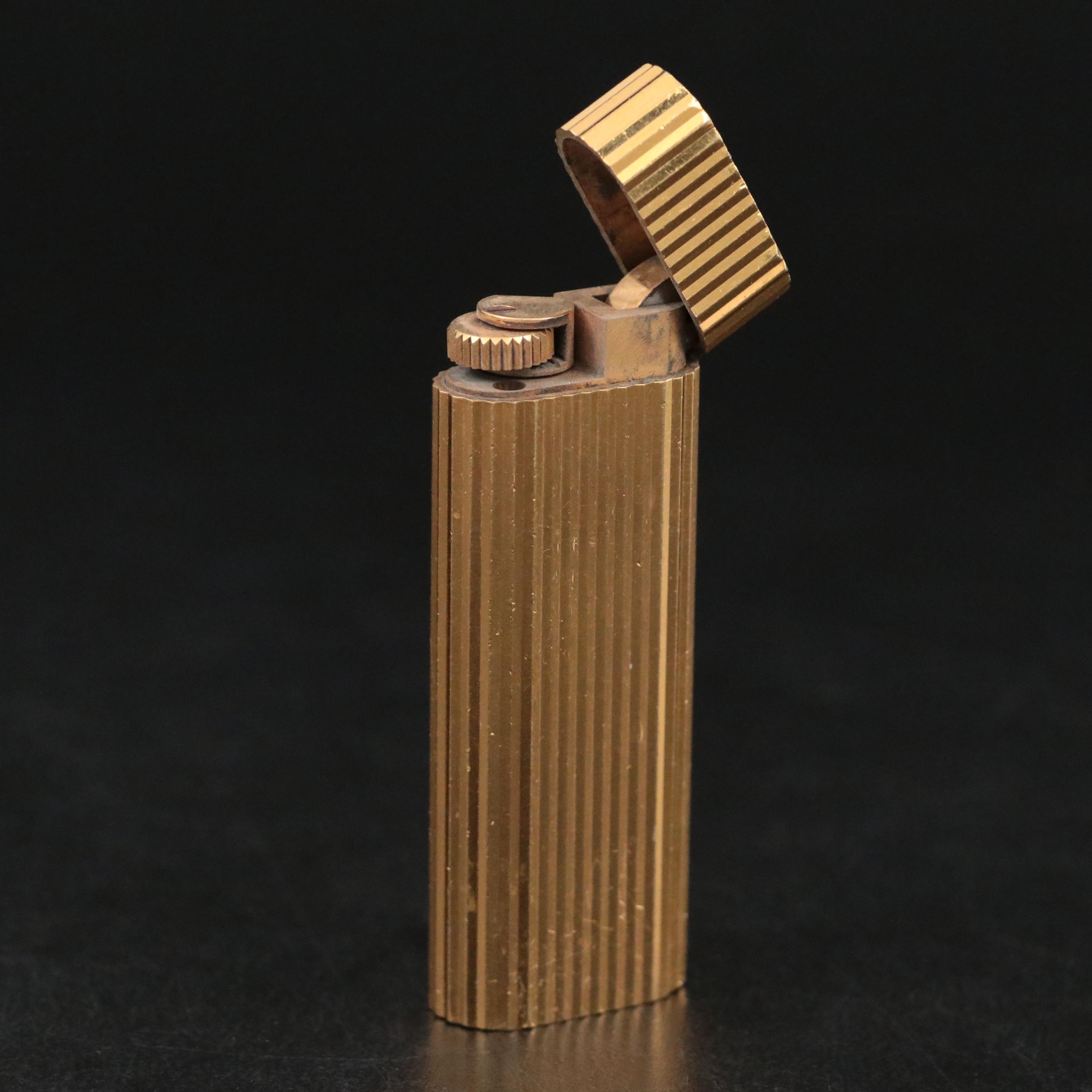 Cartier Gold Plated Lighter