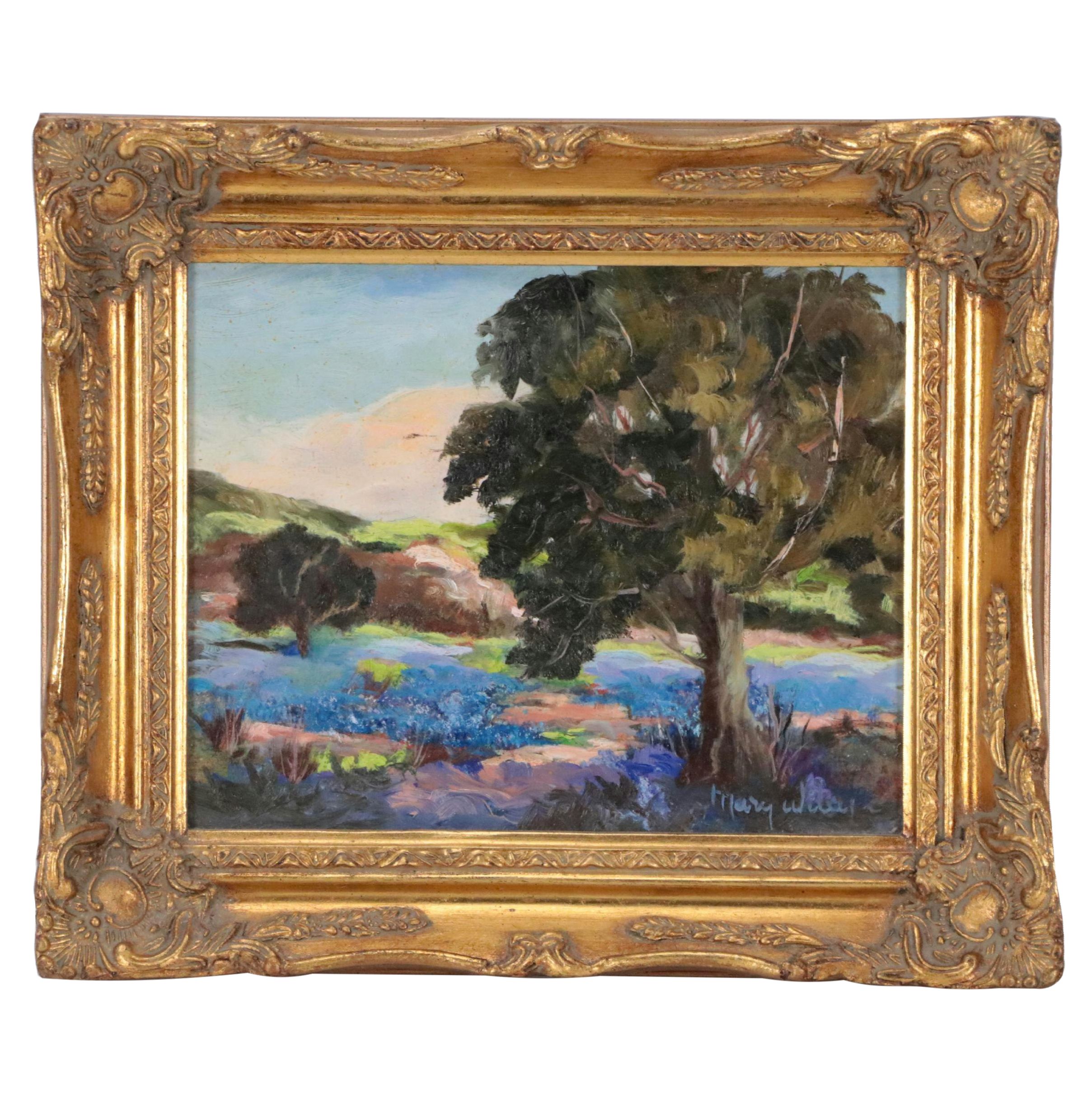 Bucolic Landscape Oil Painting