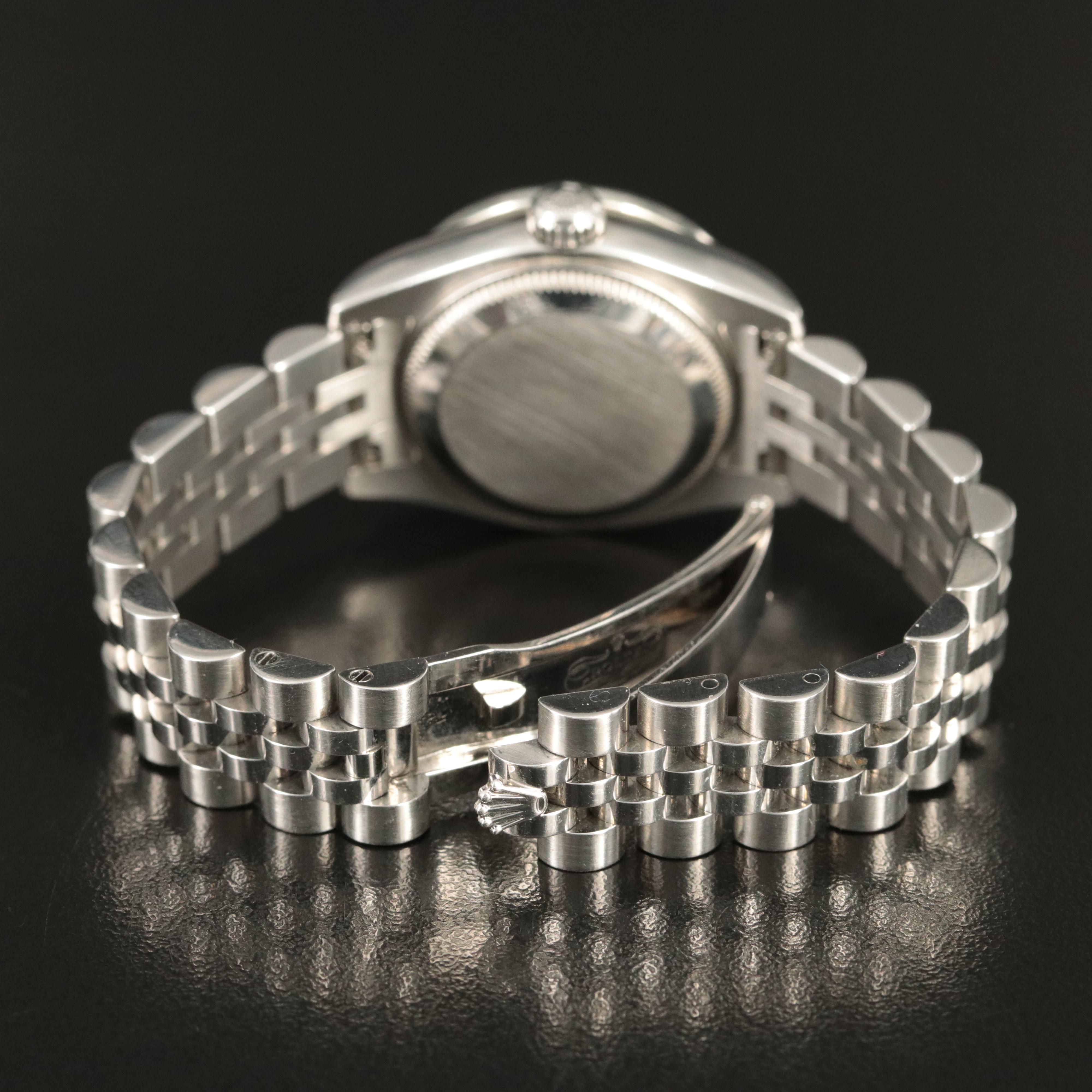 2006 Rolex Custom 1.00 CTW Diamond Bezel Datejust Automatic Watch