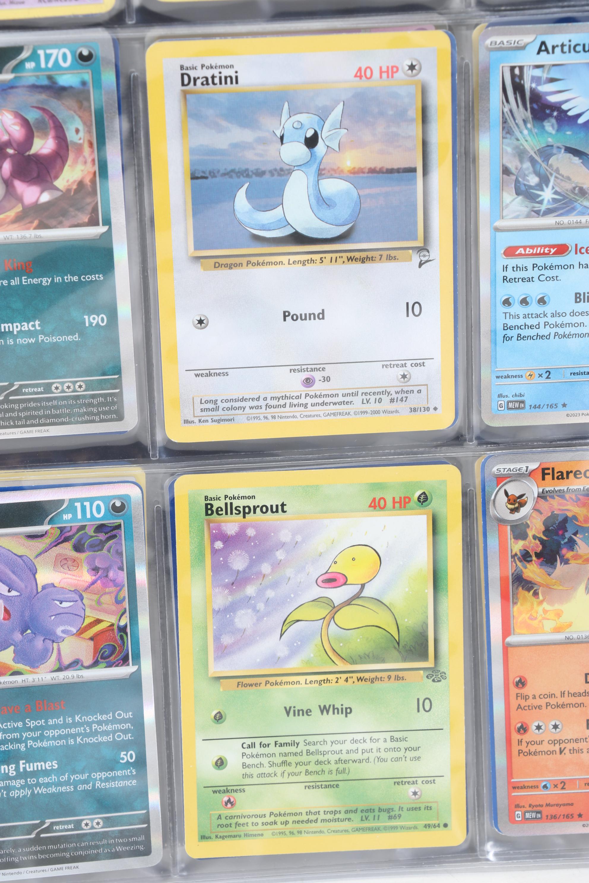 Pokémon Cards, First Edition Including Holo, 1999-2023