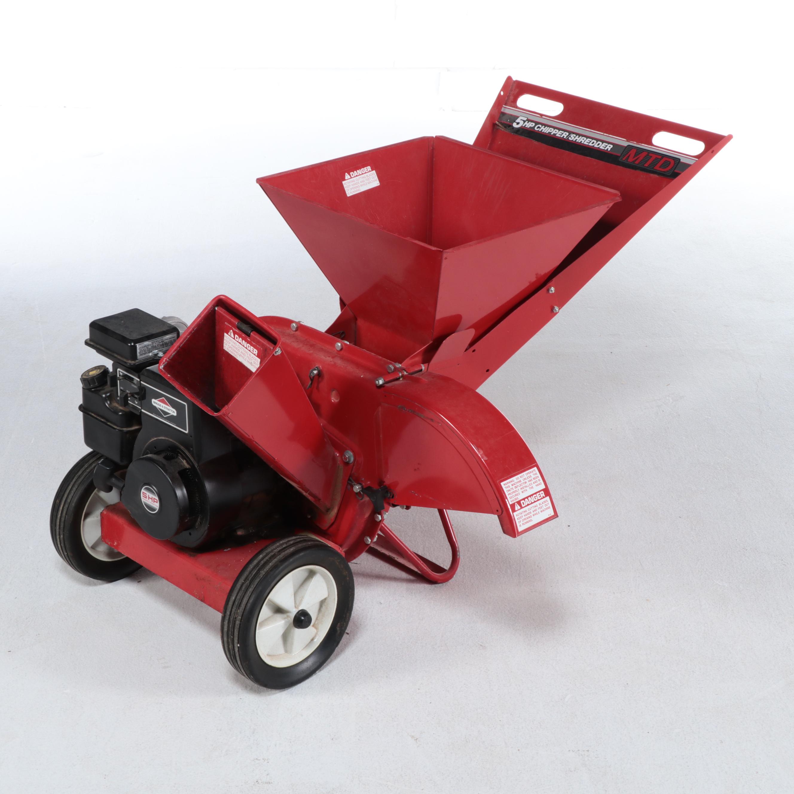 MTD 5HP Chipper/Shredder